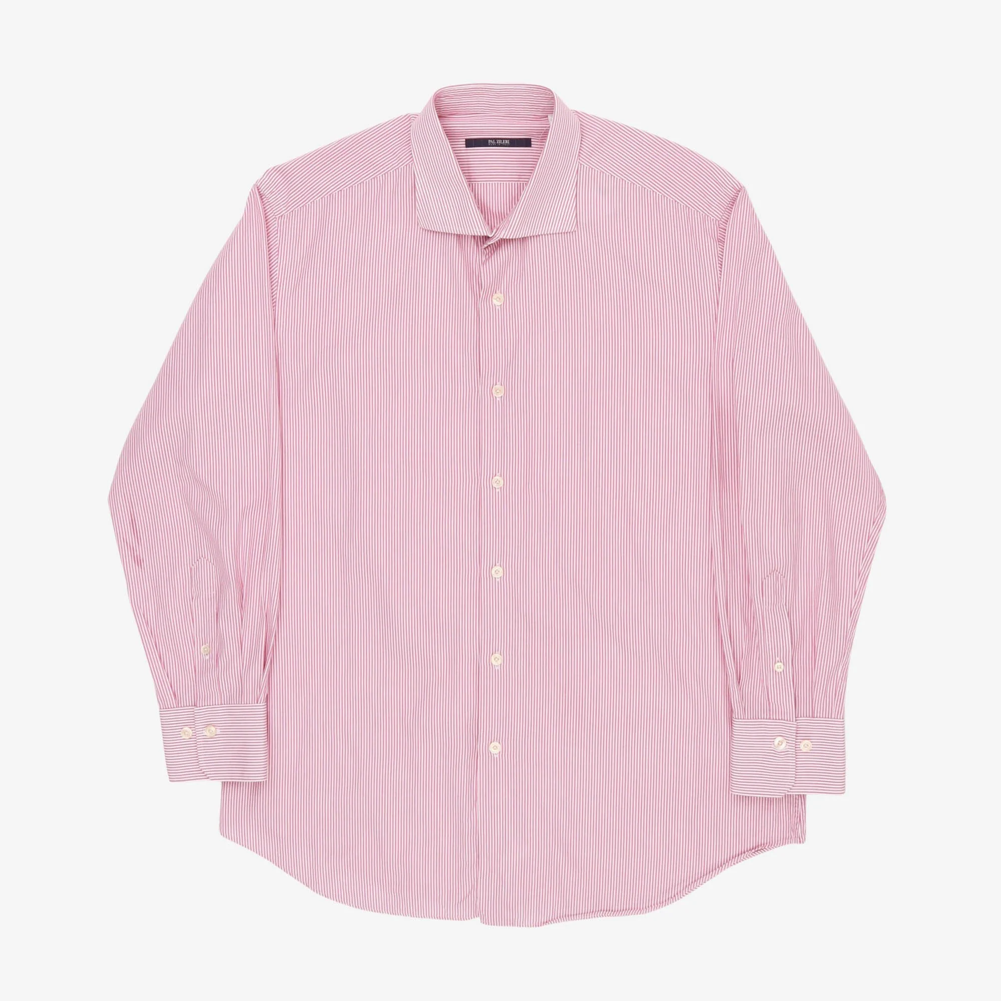 Striped Poplin Shirt