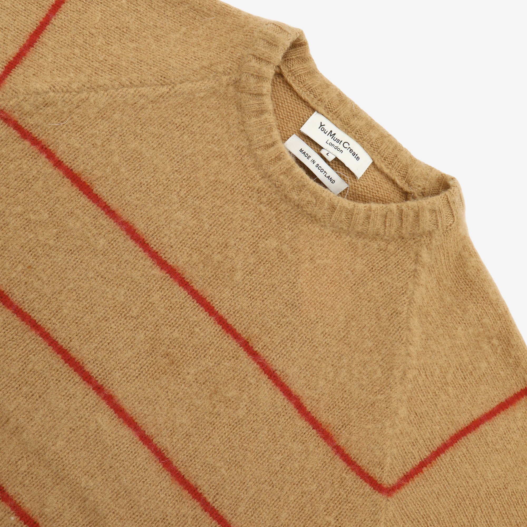 Striped Wool Sweater - Image 3