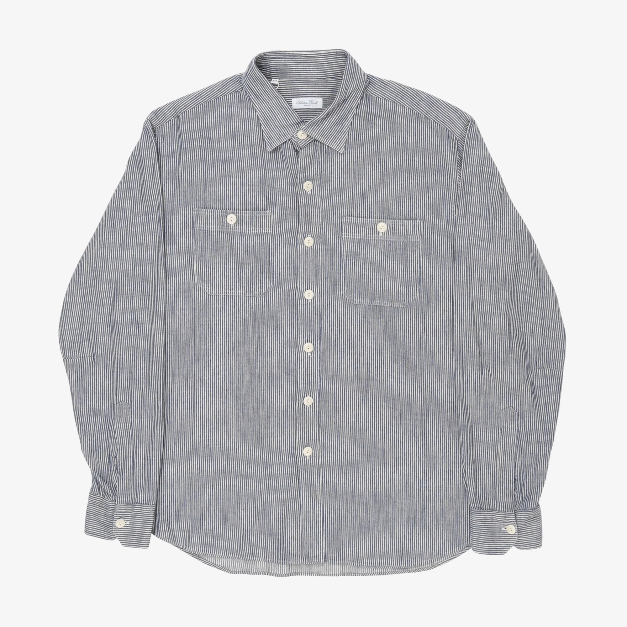 Striped Work Shirt