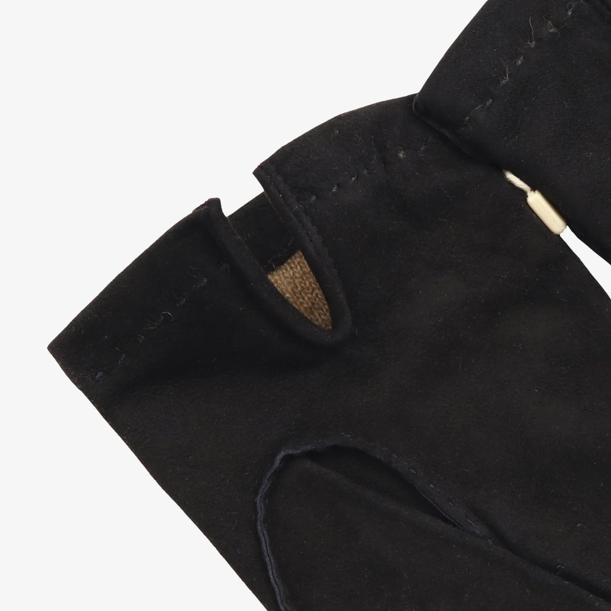 Suede Cashmere Lined Gloves - Image 3