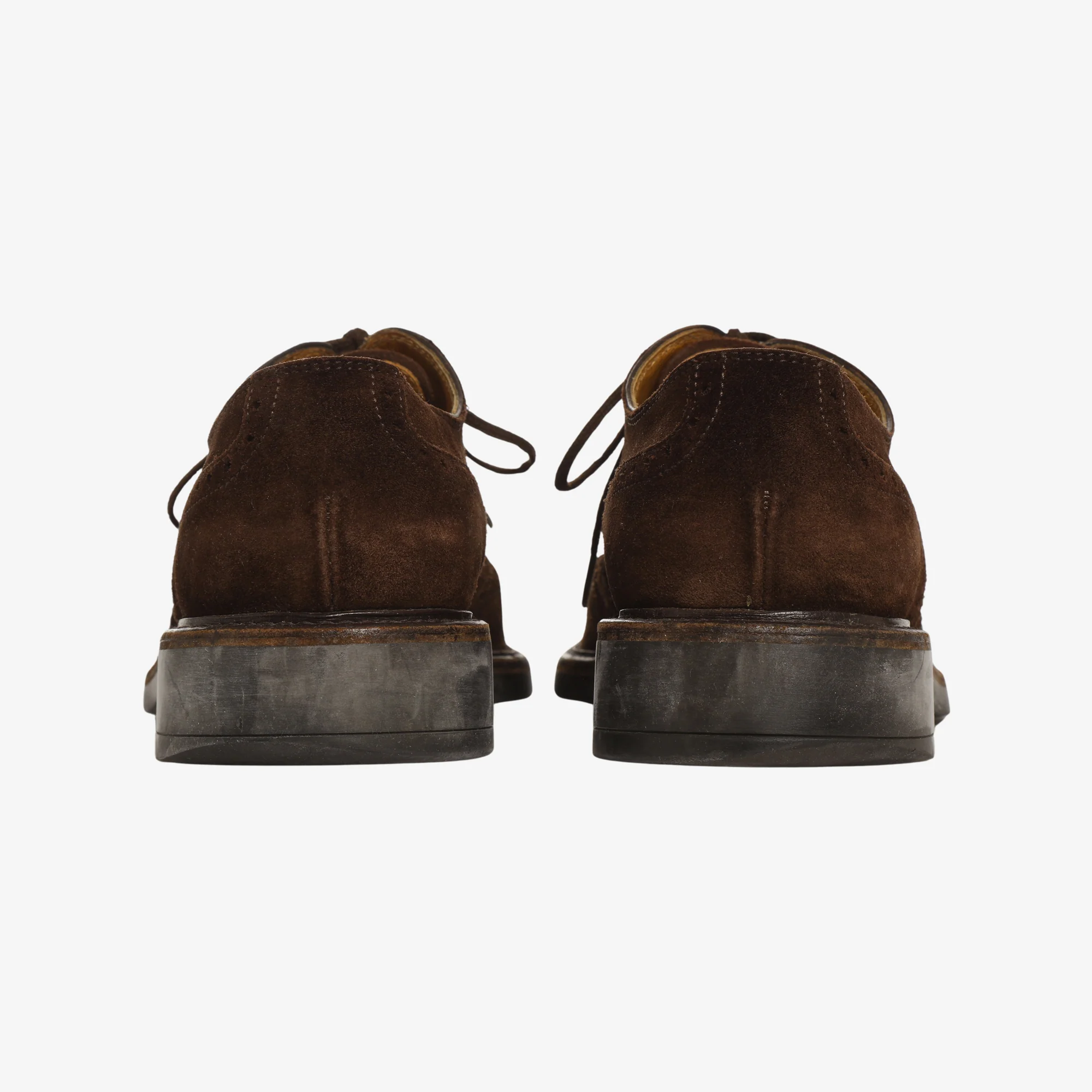 Suede Lace Up Brogues - Image 3