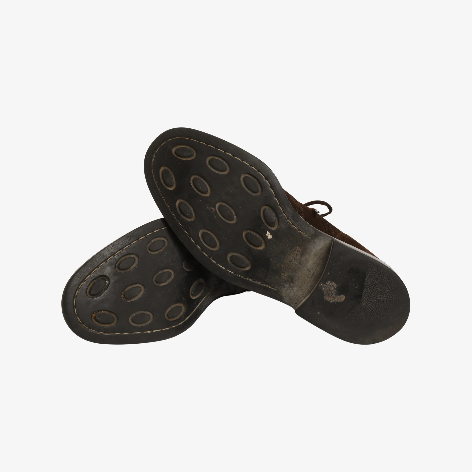 Suede Lace Up Brogues - Image 4