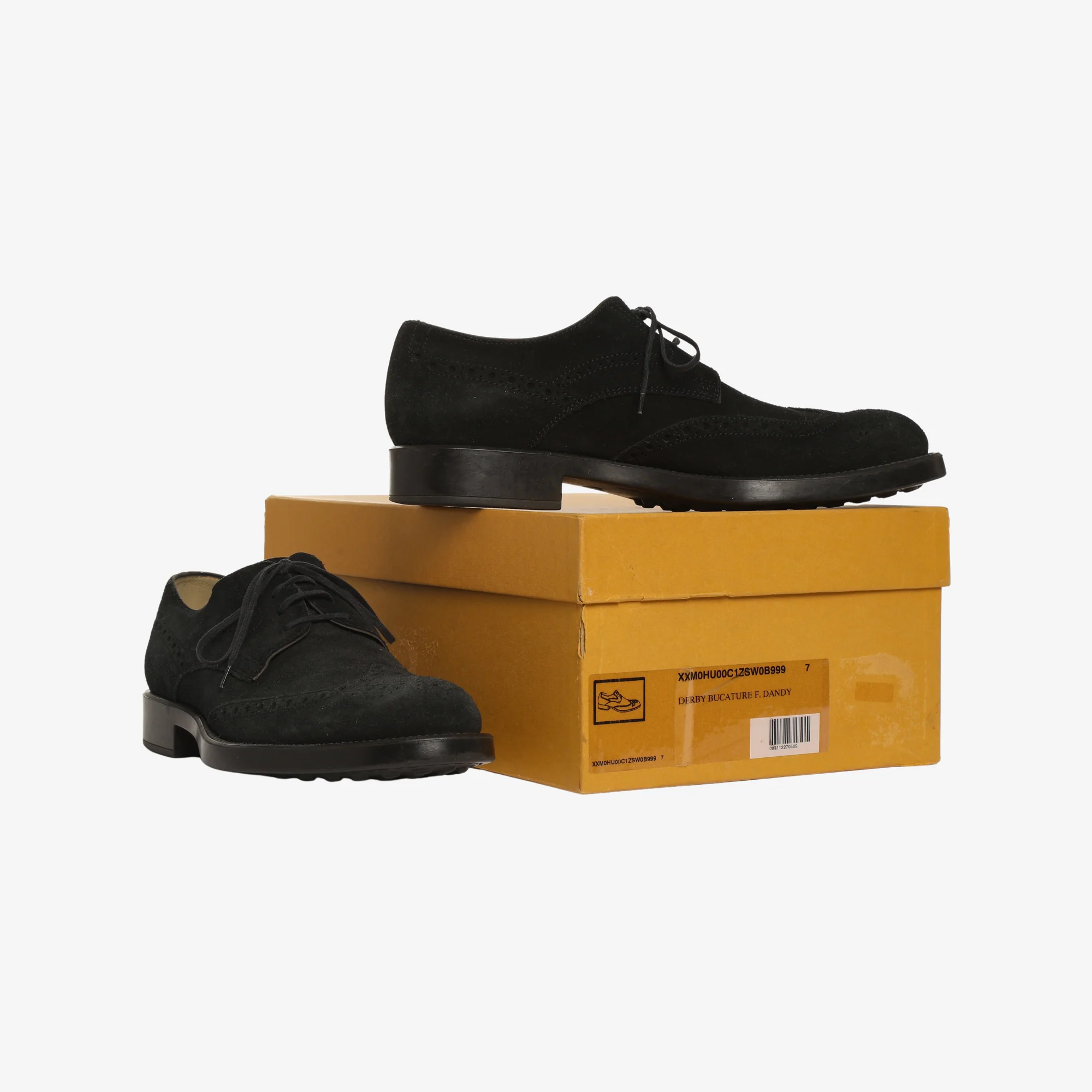 Suede Lace Up Brogues - Image 2