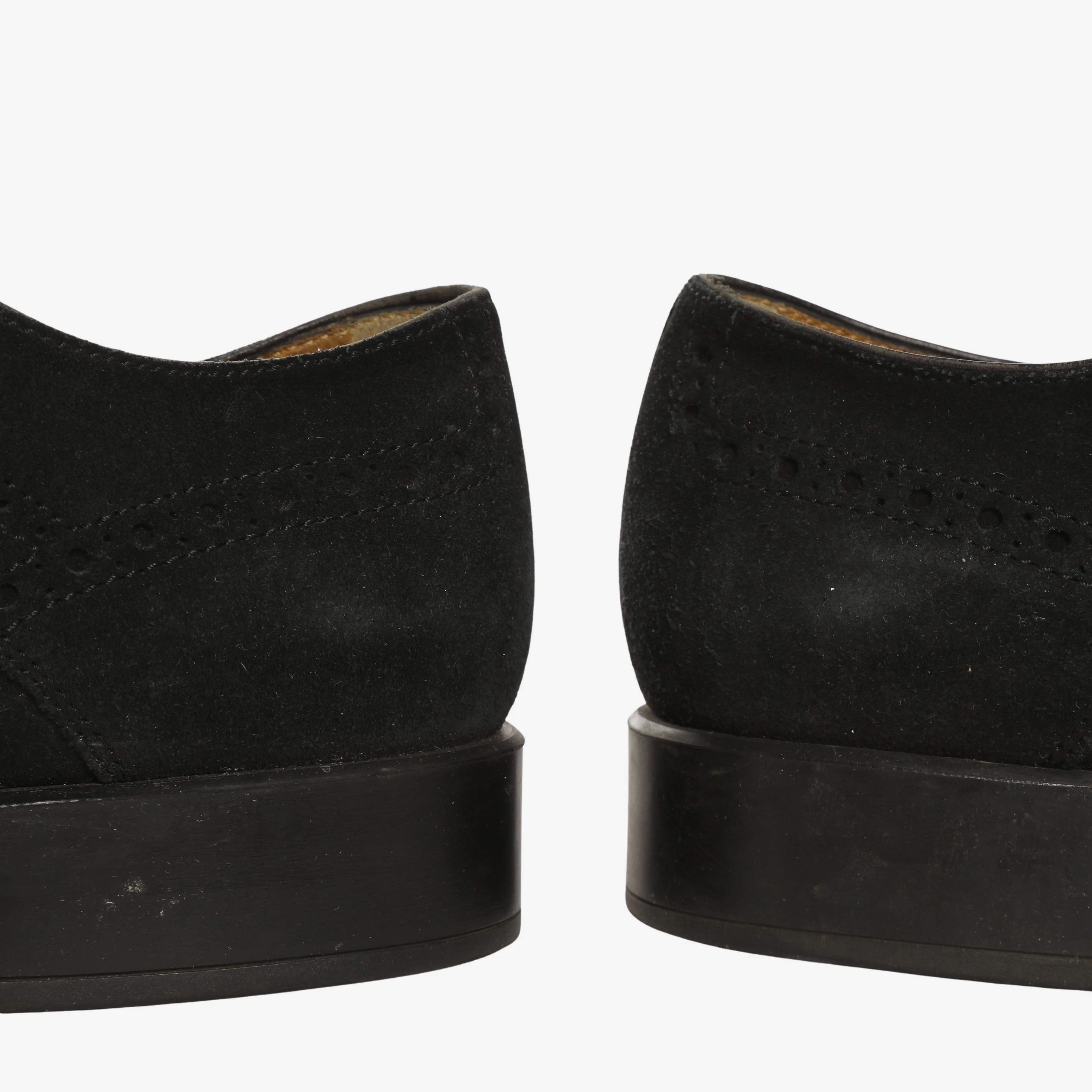 Suede Lace Up Brogues - Image 6