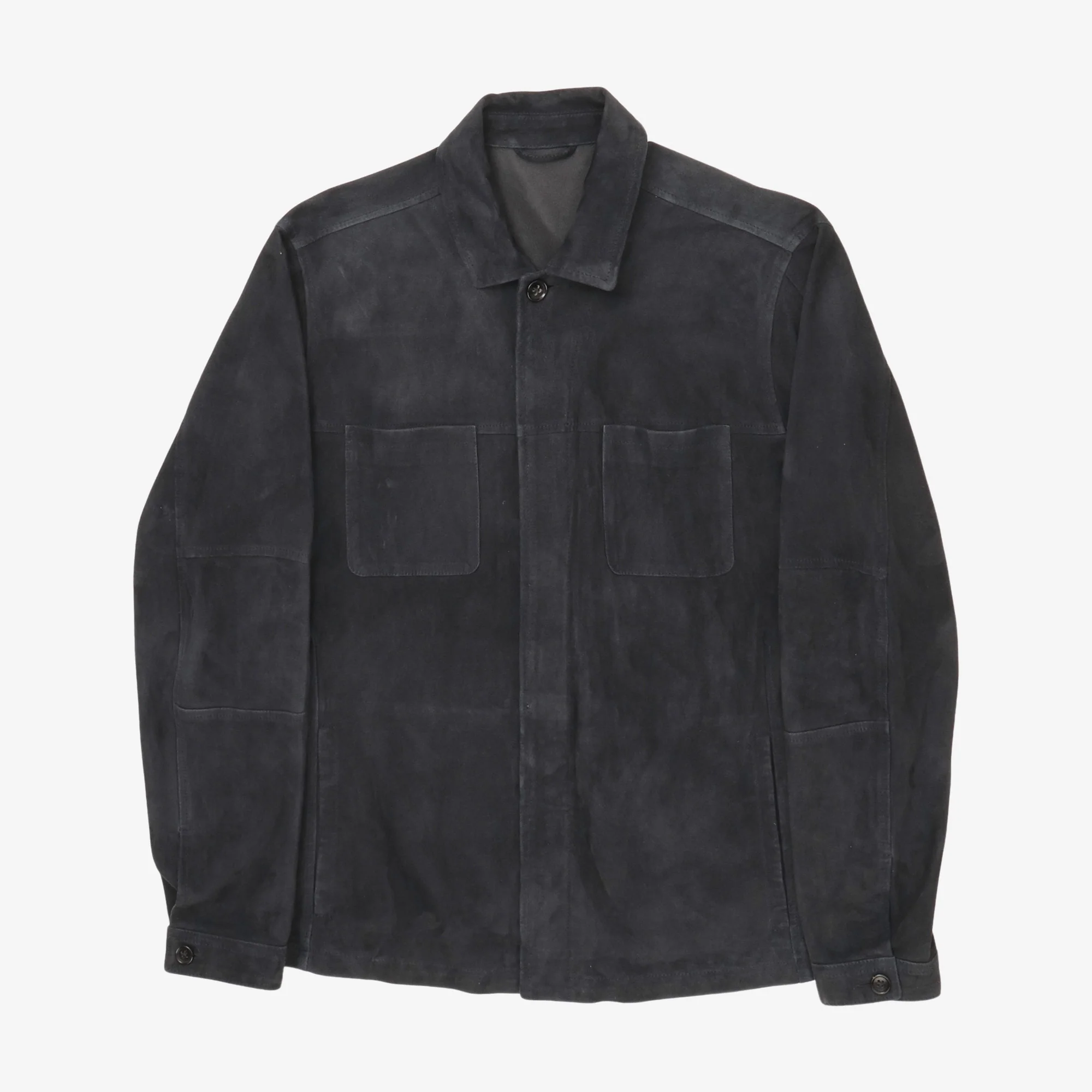 Suede Overshirt