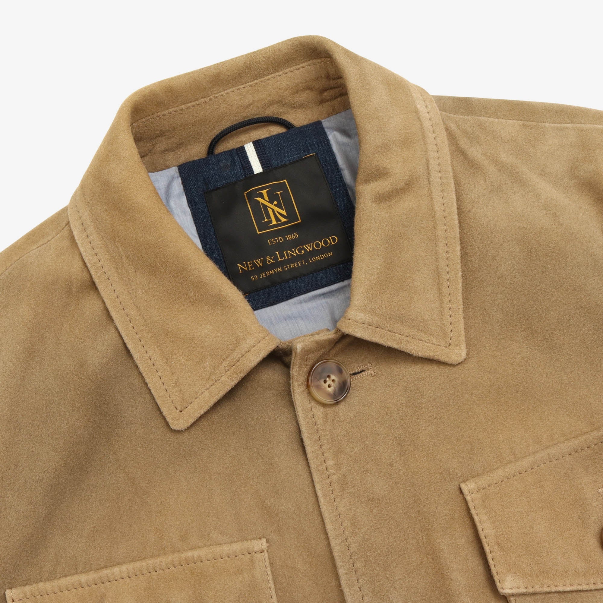 Suede Safari Jacket - Image 3