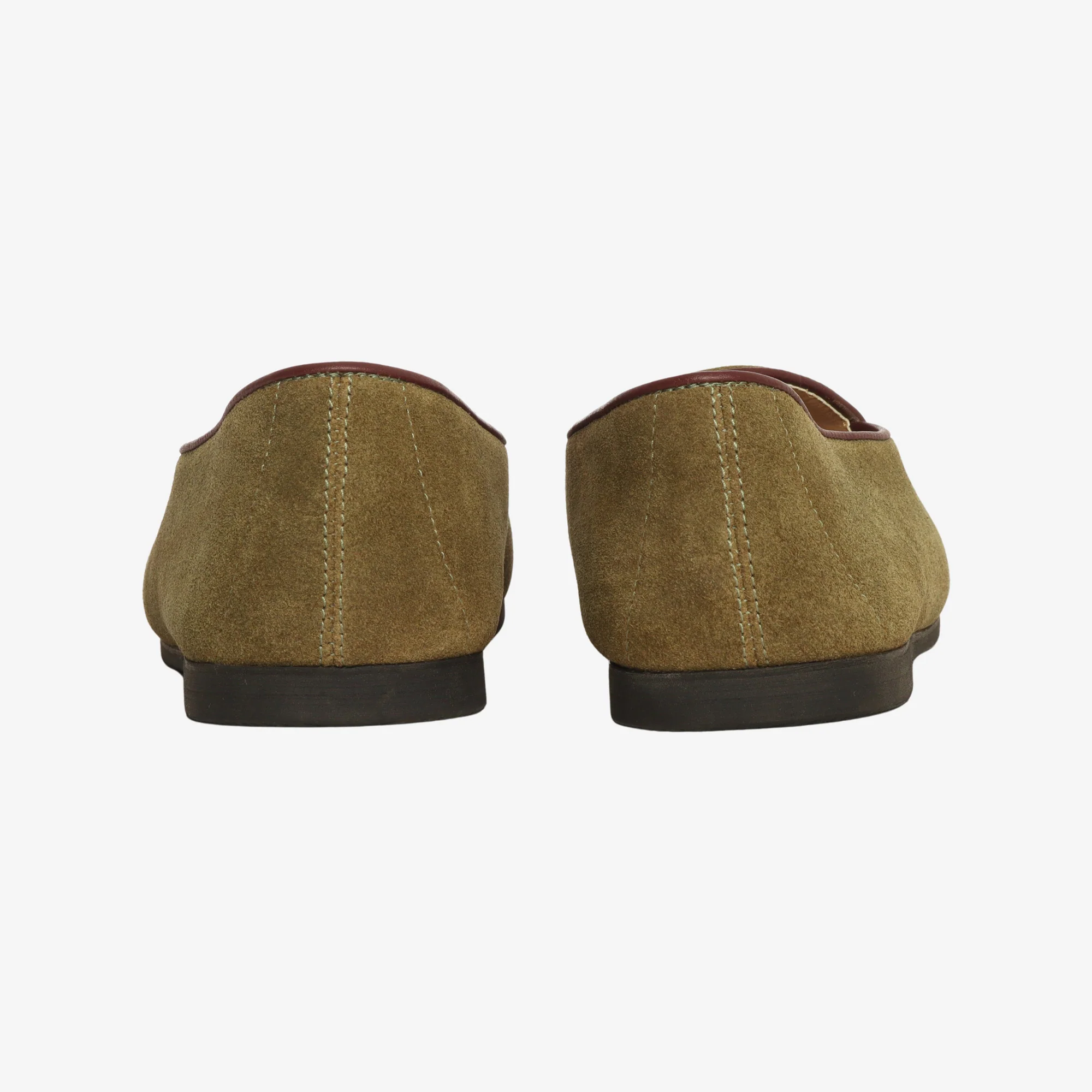 Suede Tencit Belgium Loafers - Image 3