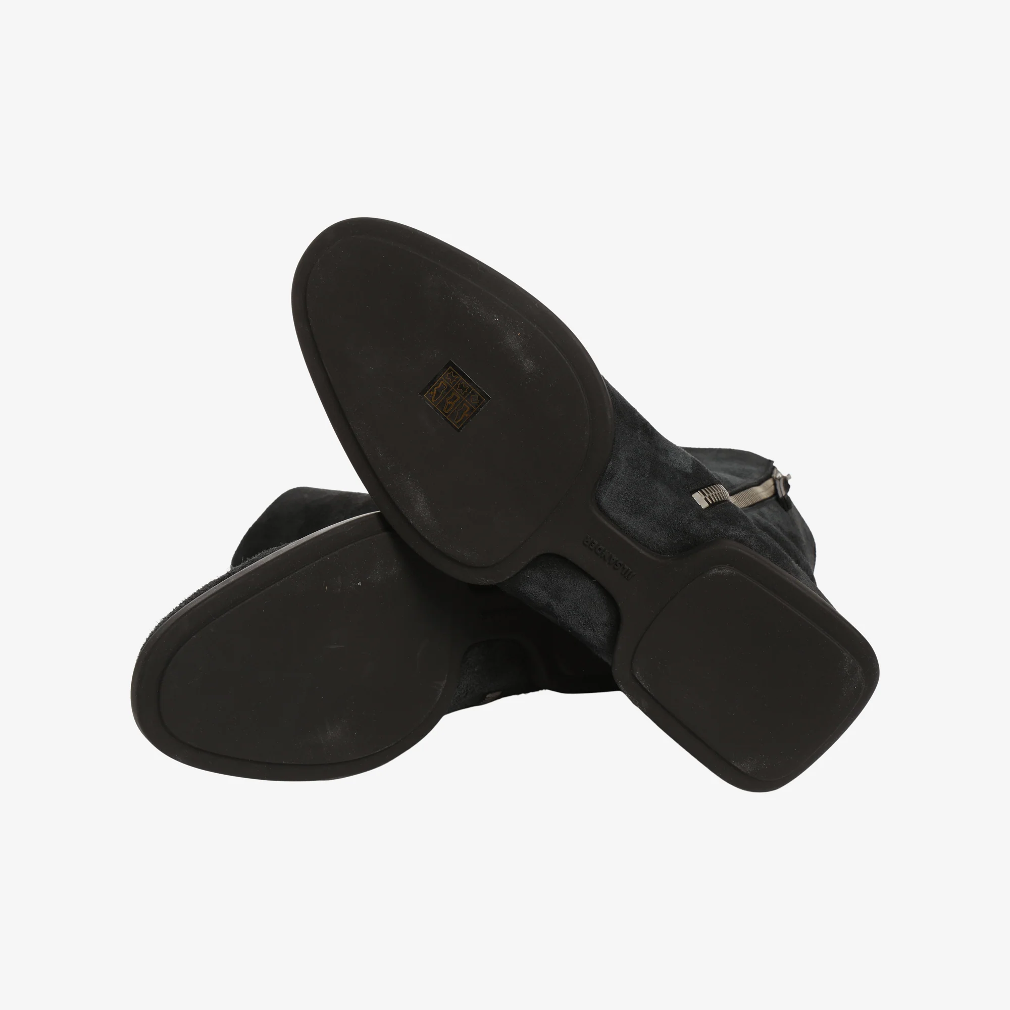 Suede Zip Boots - Image 4