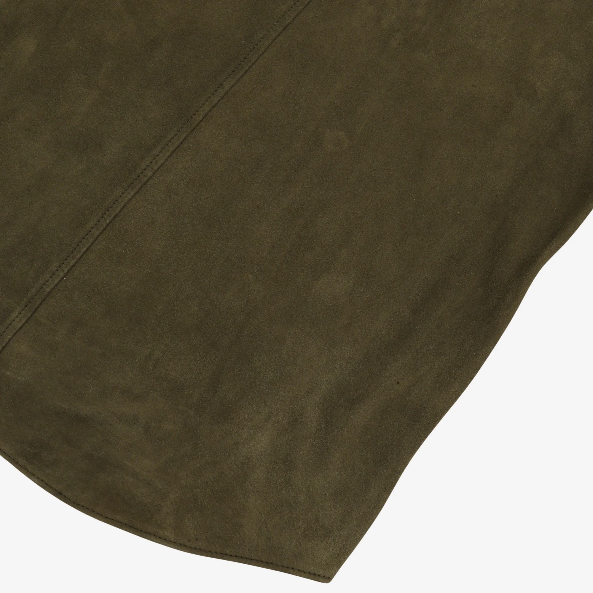 Suede Zip Overshirt - Image 5
