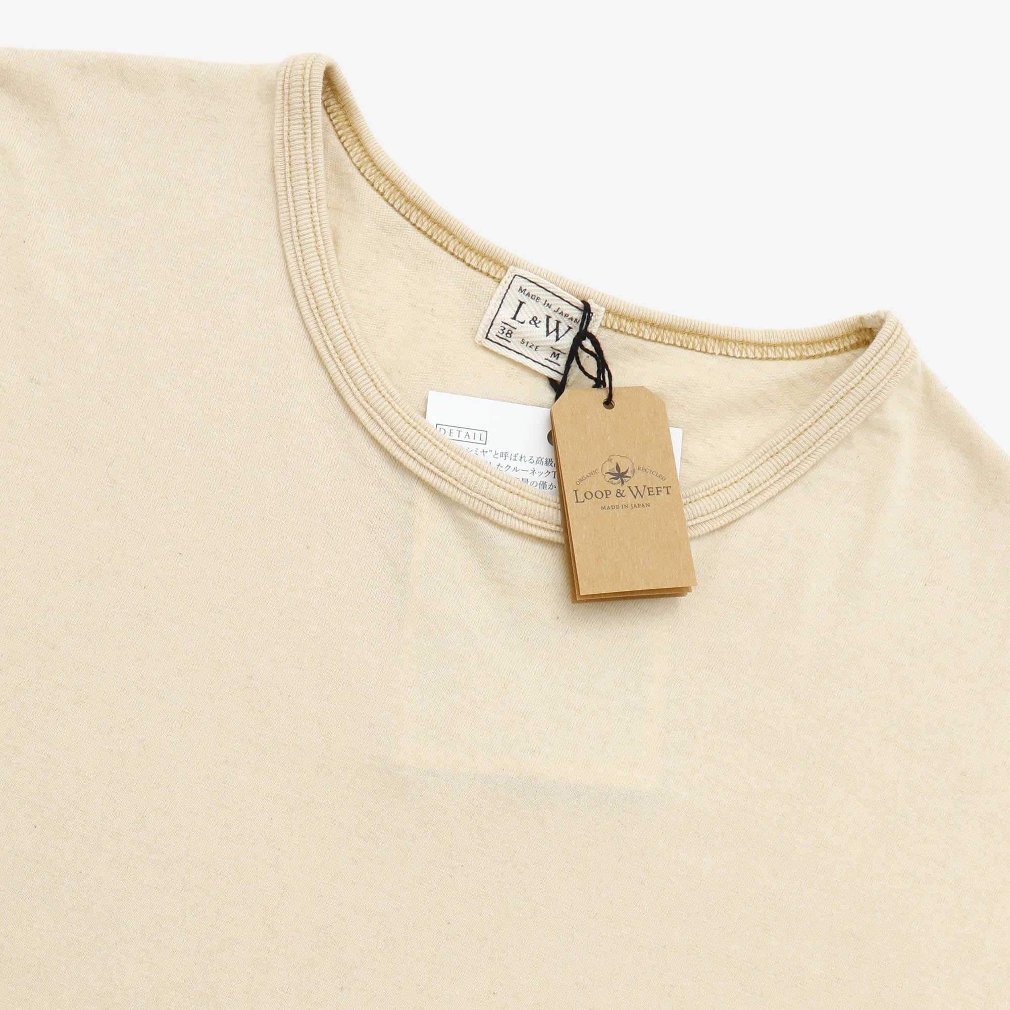 Supima 3/4 Sleeve Crew Tee - Image 3