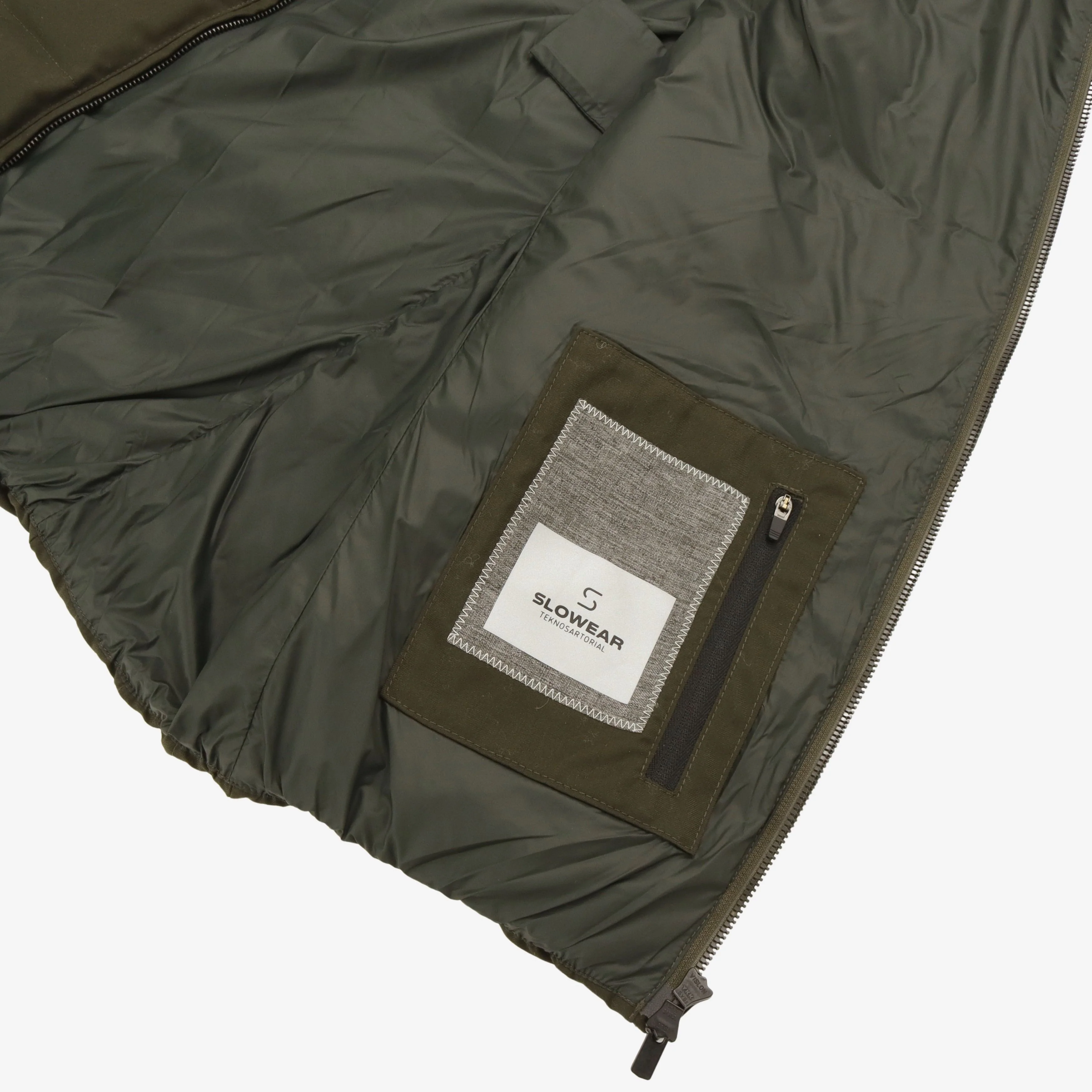 Teknosartorial Quilted Puffer Gilet - Image 3