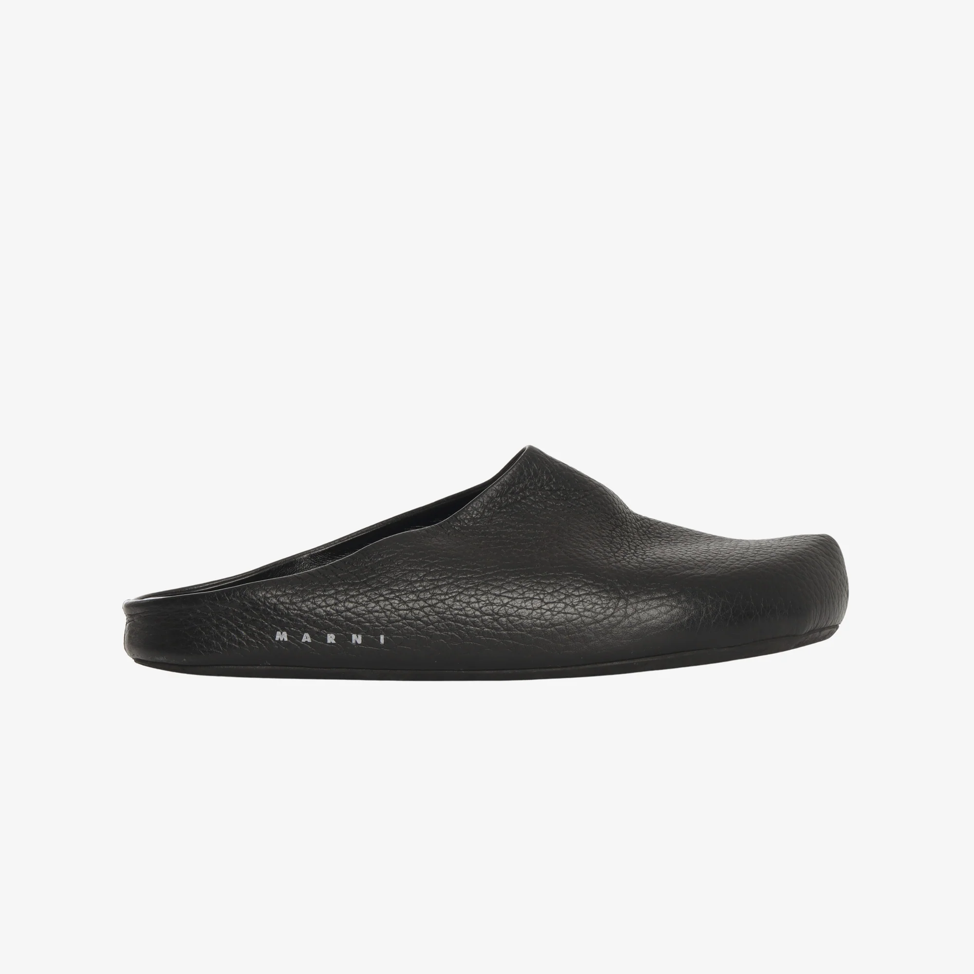 Grain Leather Clog