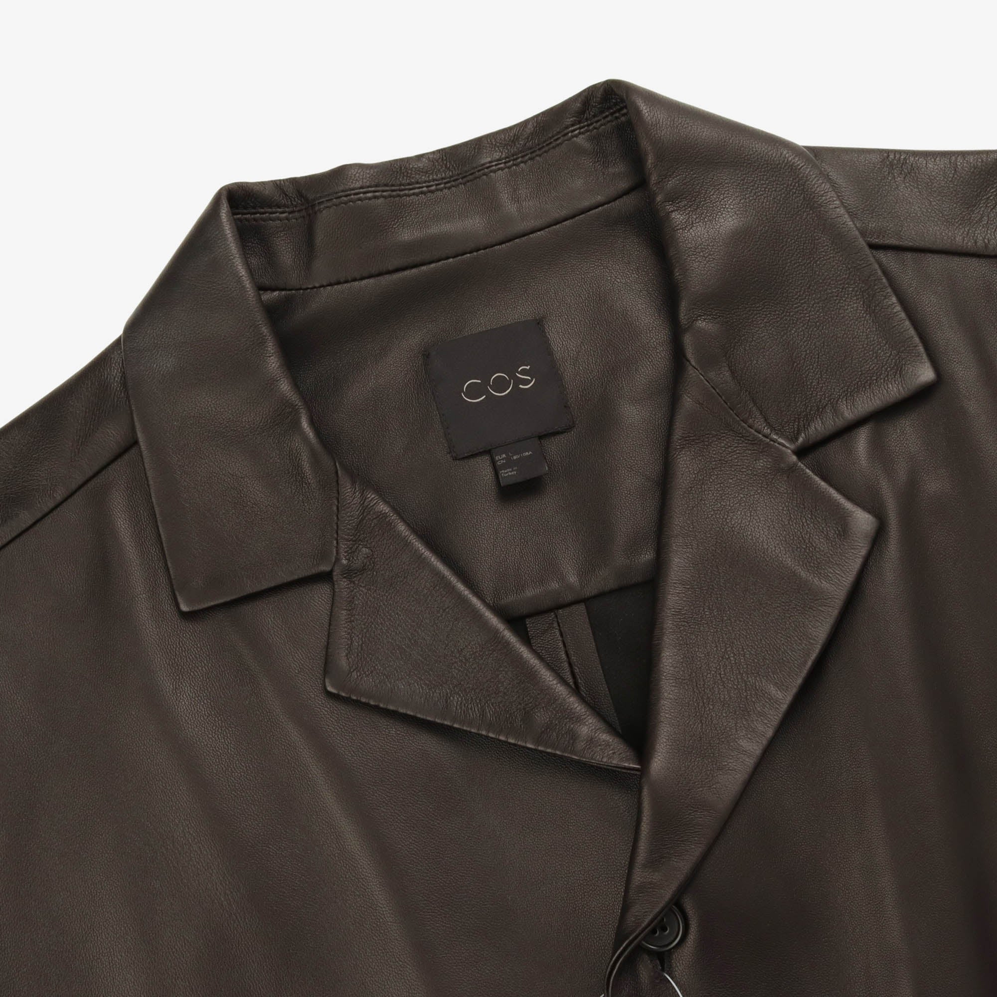 Textured Leather Shirt - Image 4