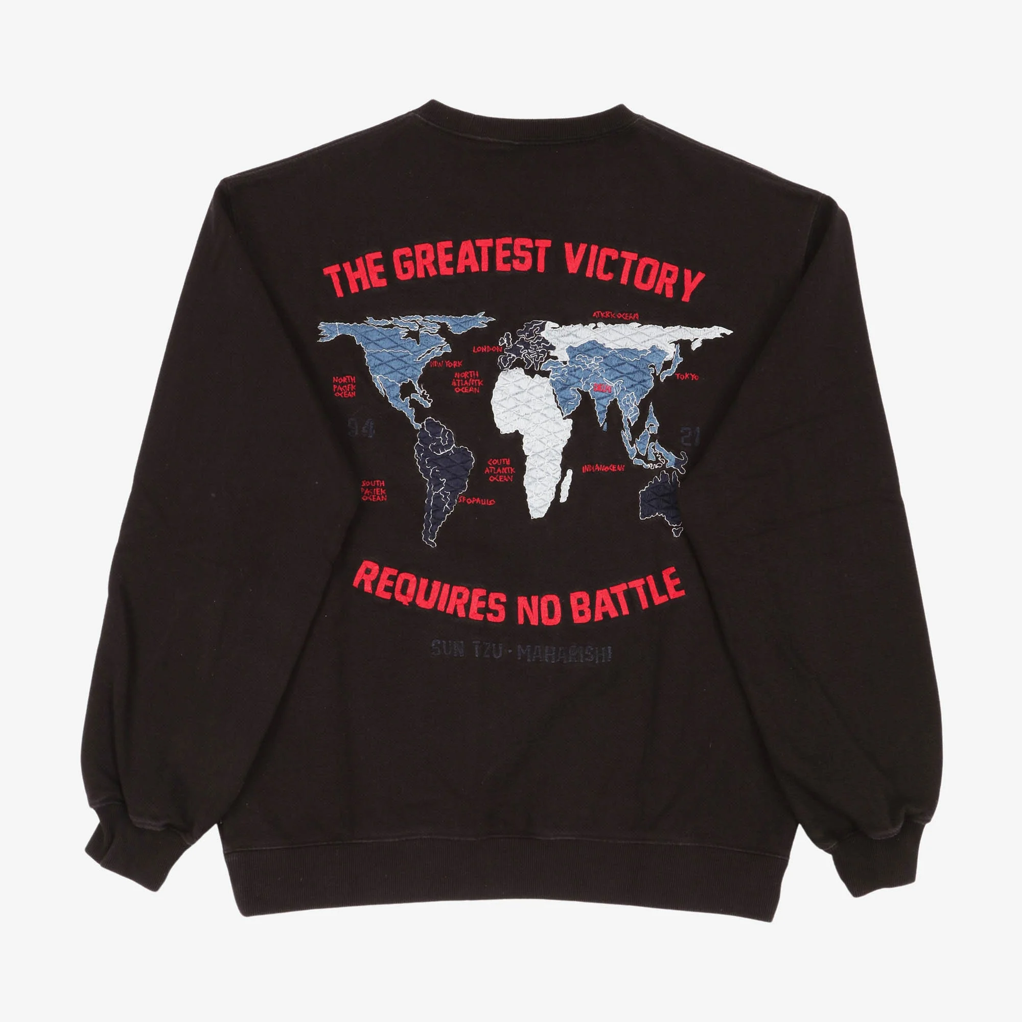 The Art of War Embroidered Sweatshirt - Image 2