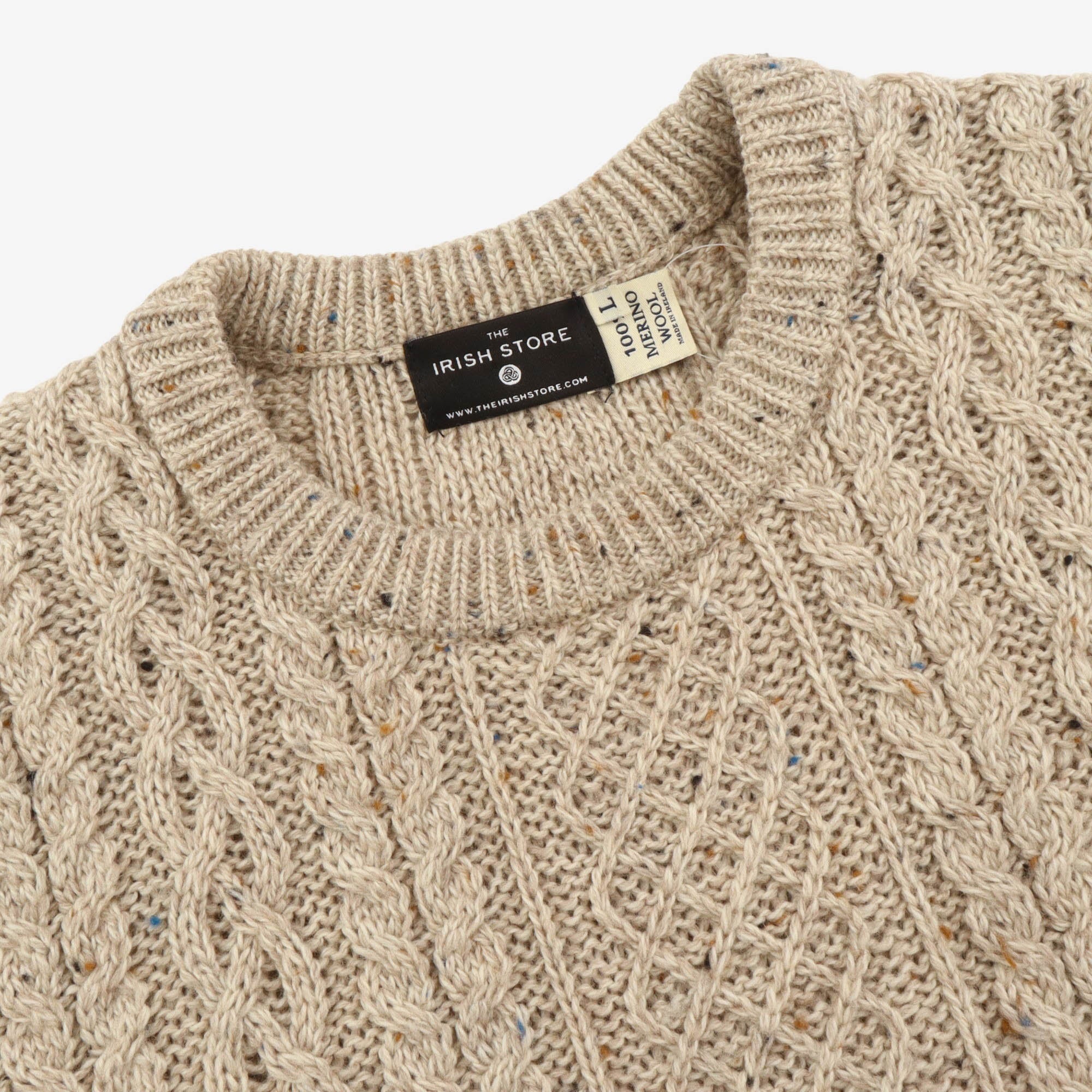 Traditional Aran Sweater - Image 3