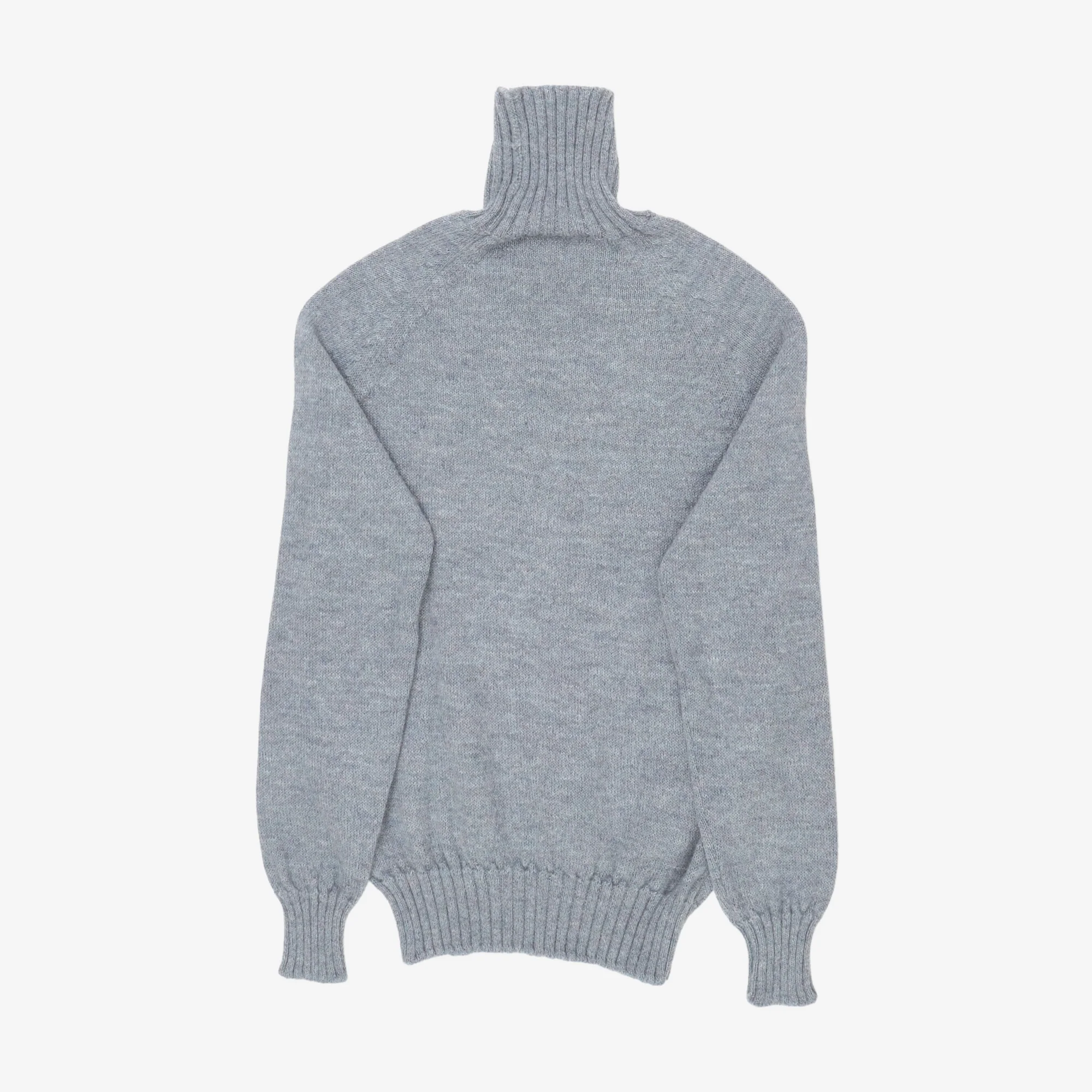 Turtleneck Cashmere Blend Sweater - Image 2