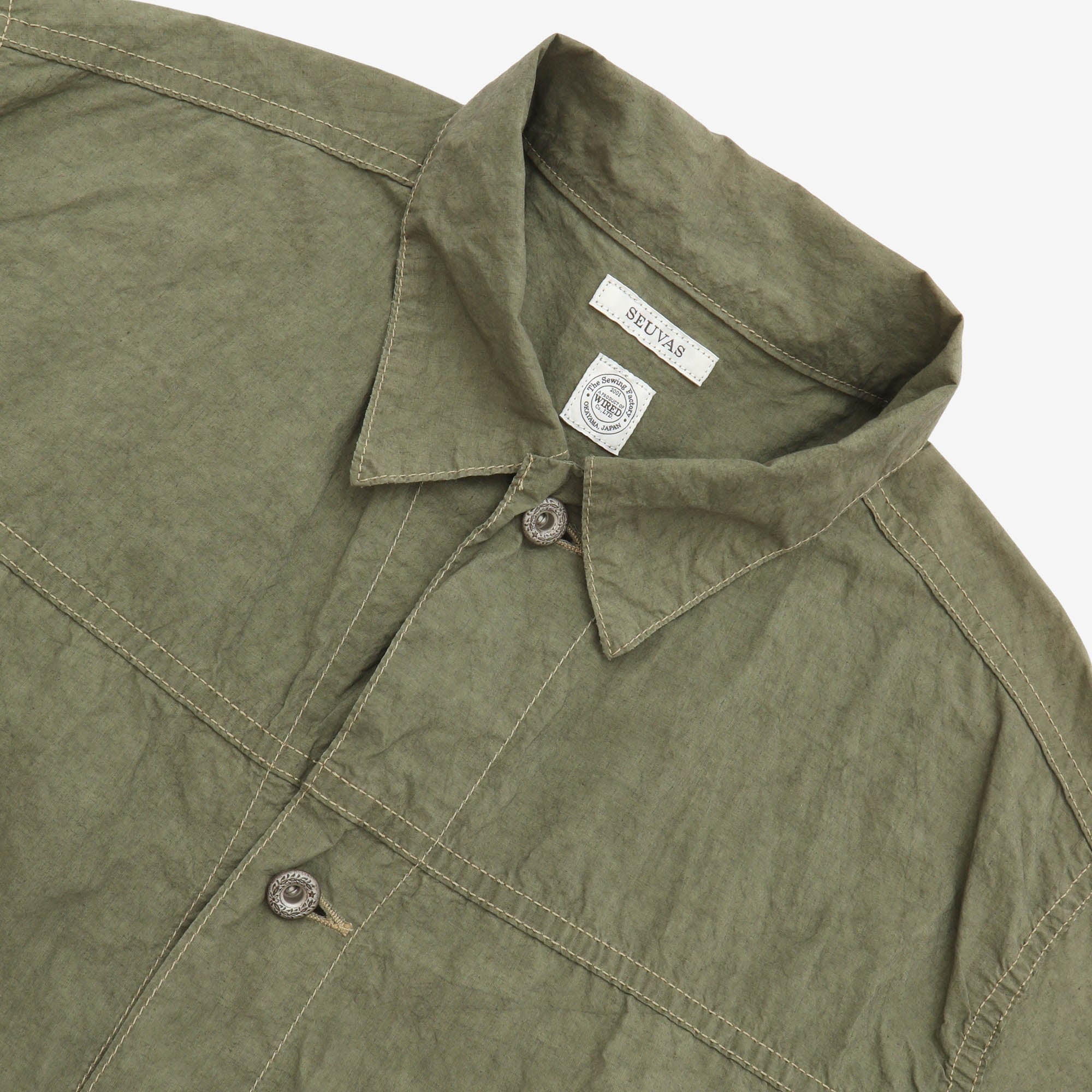 Typewriter Trucker Jacket - Image 3
