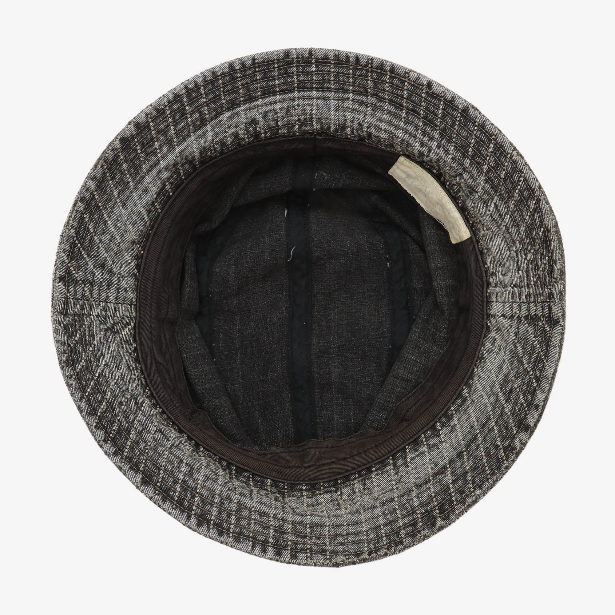 USO Striped Denim Bucket Hat - Image 3