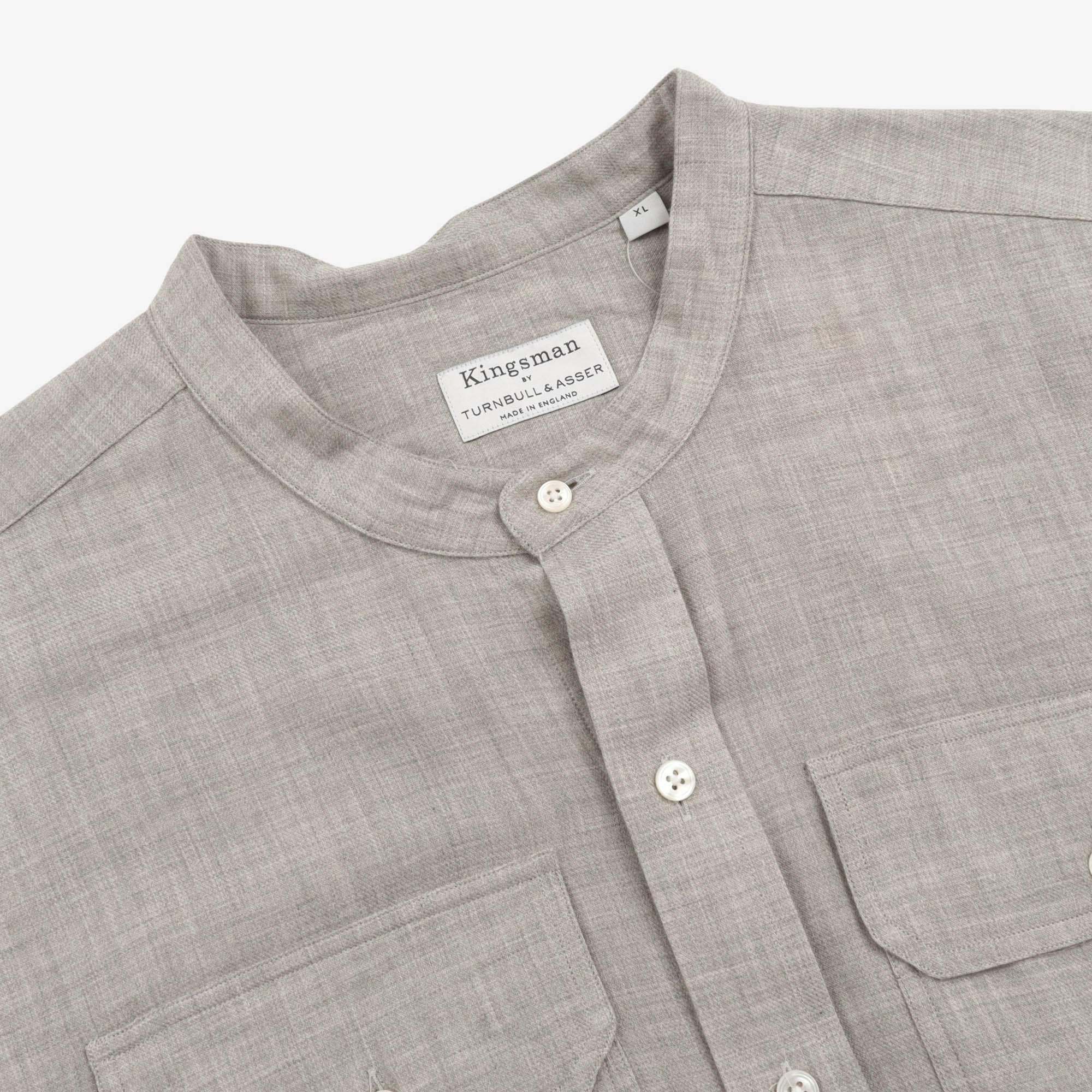 Unwin Grandad Collar Shirt (Turnbull & Asser) - Image 3