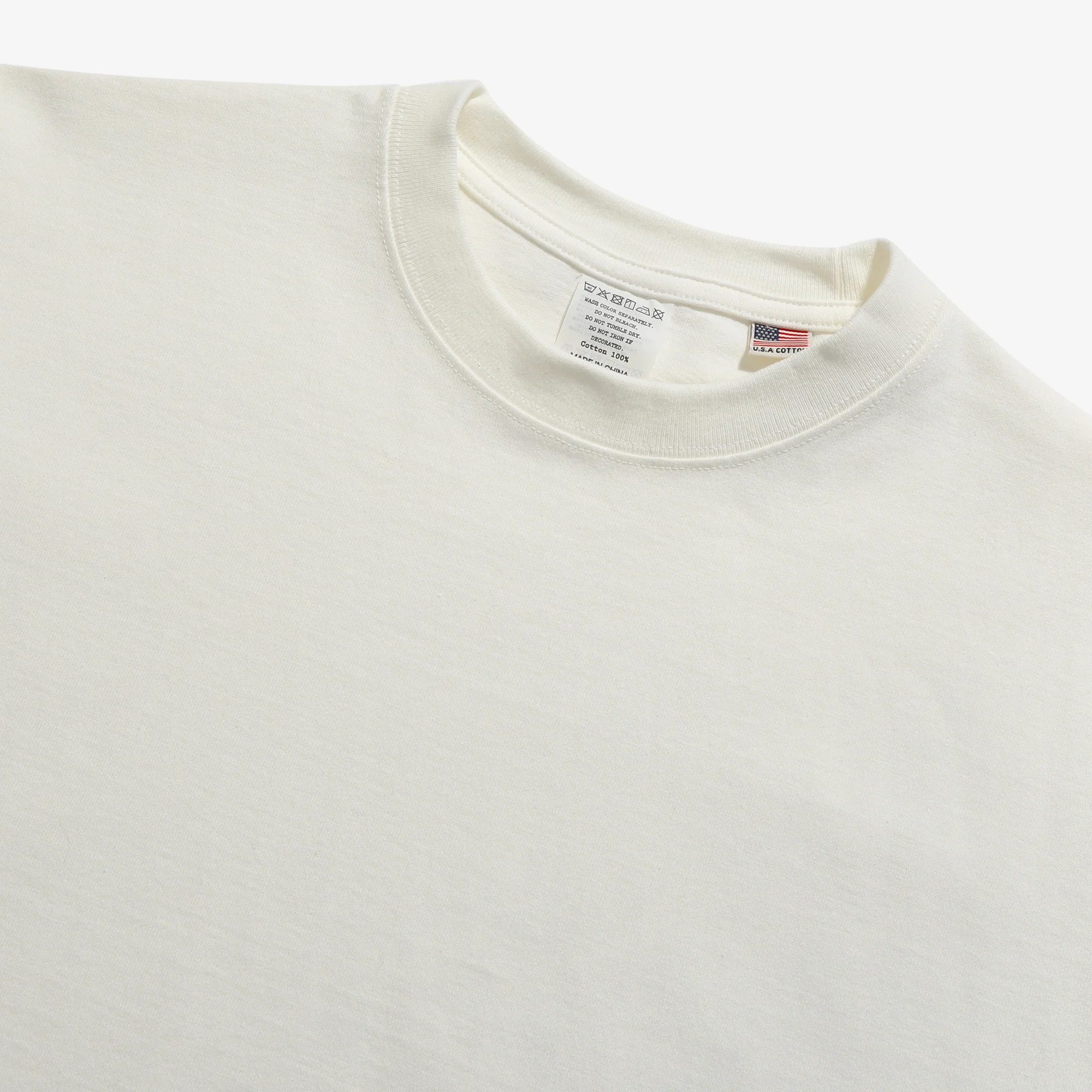 USA Cotton LS T-Shirt - Image 3