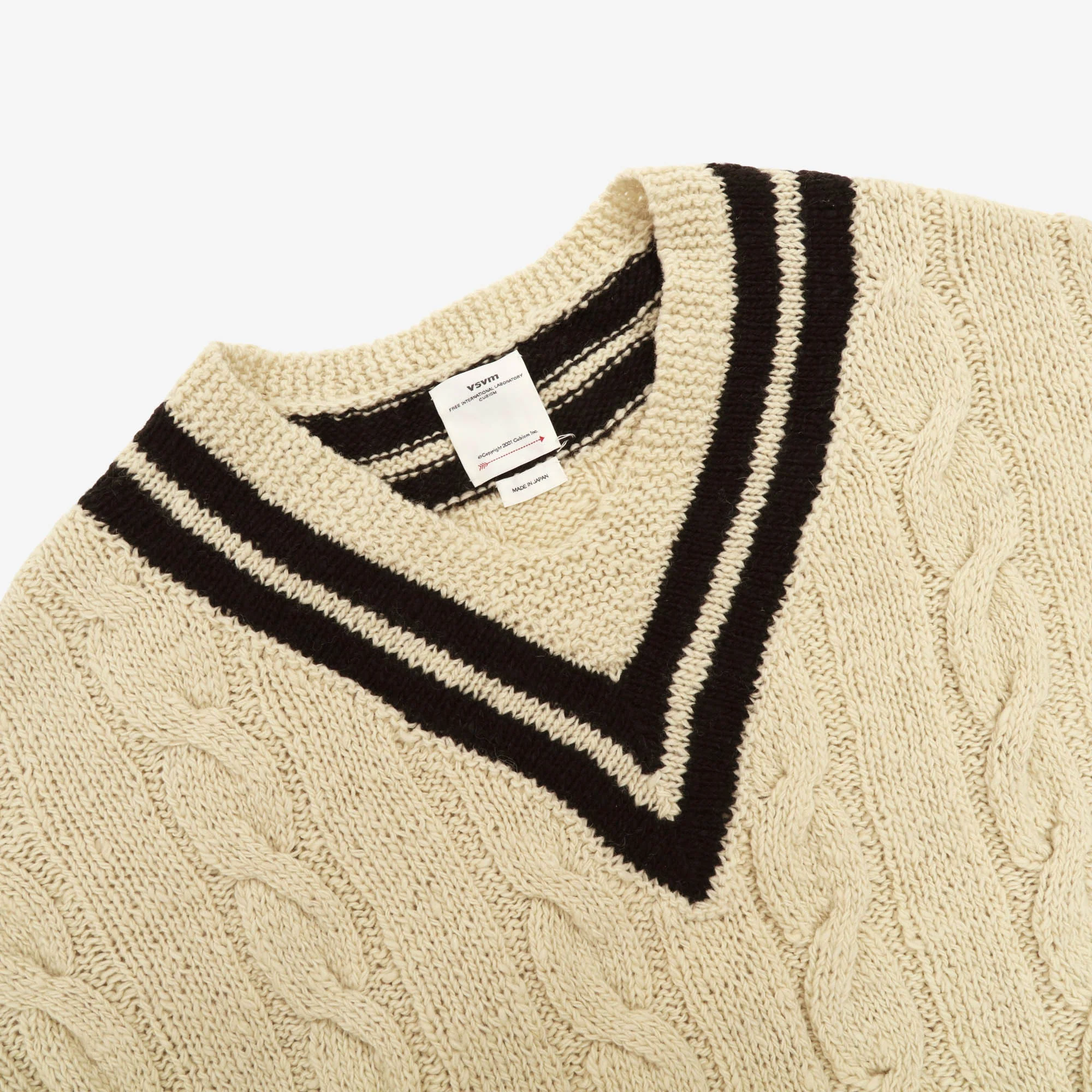 V Collegium Hand Knit Sweater - Image 3