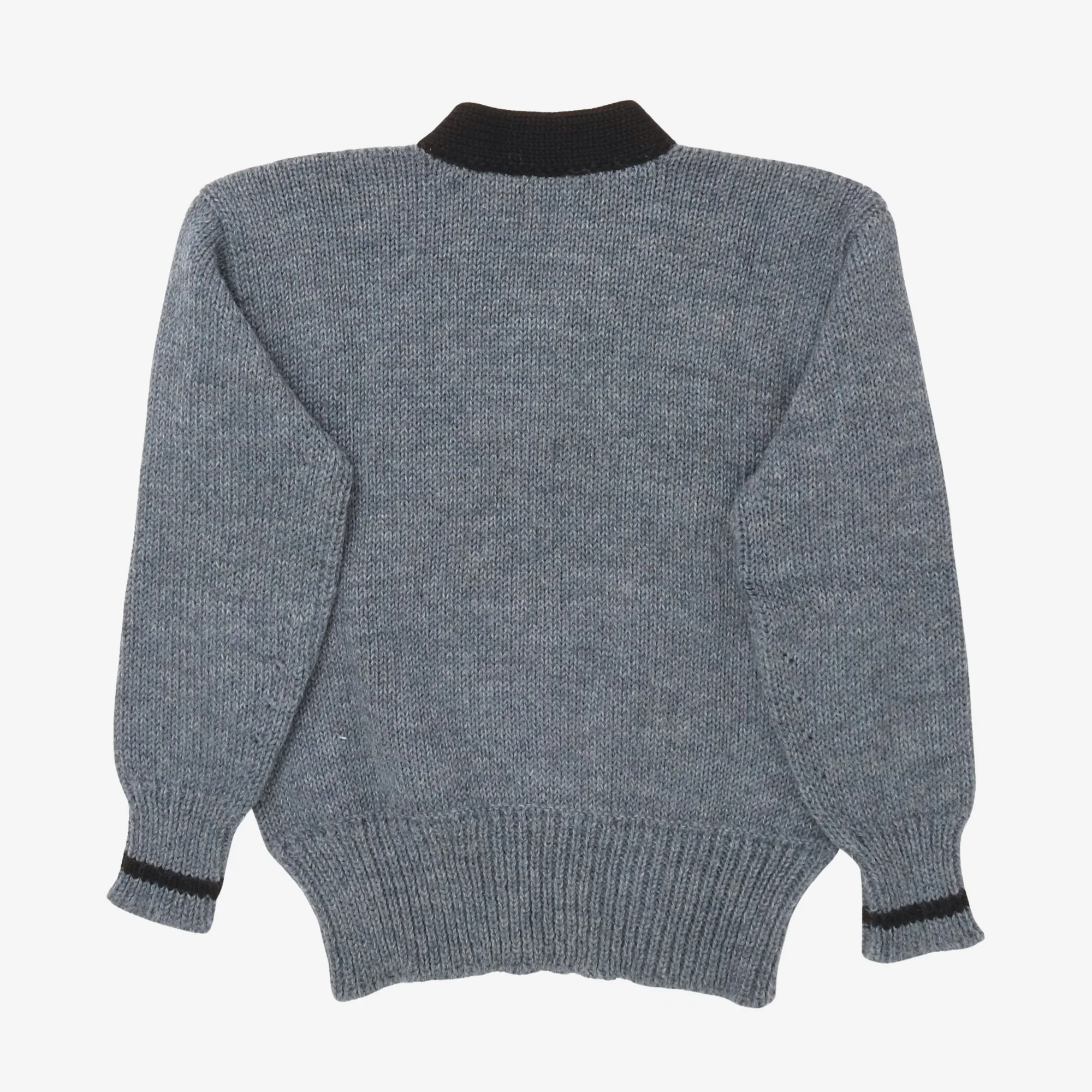V Neck Knit Sweater - Image 2
