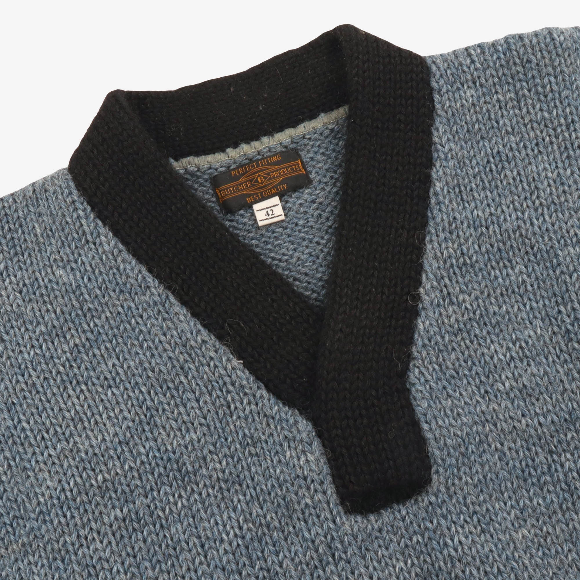 V Neck Knit Sweater - Image 4