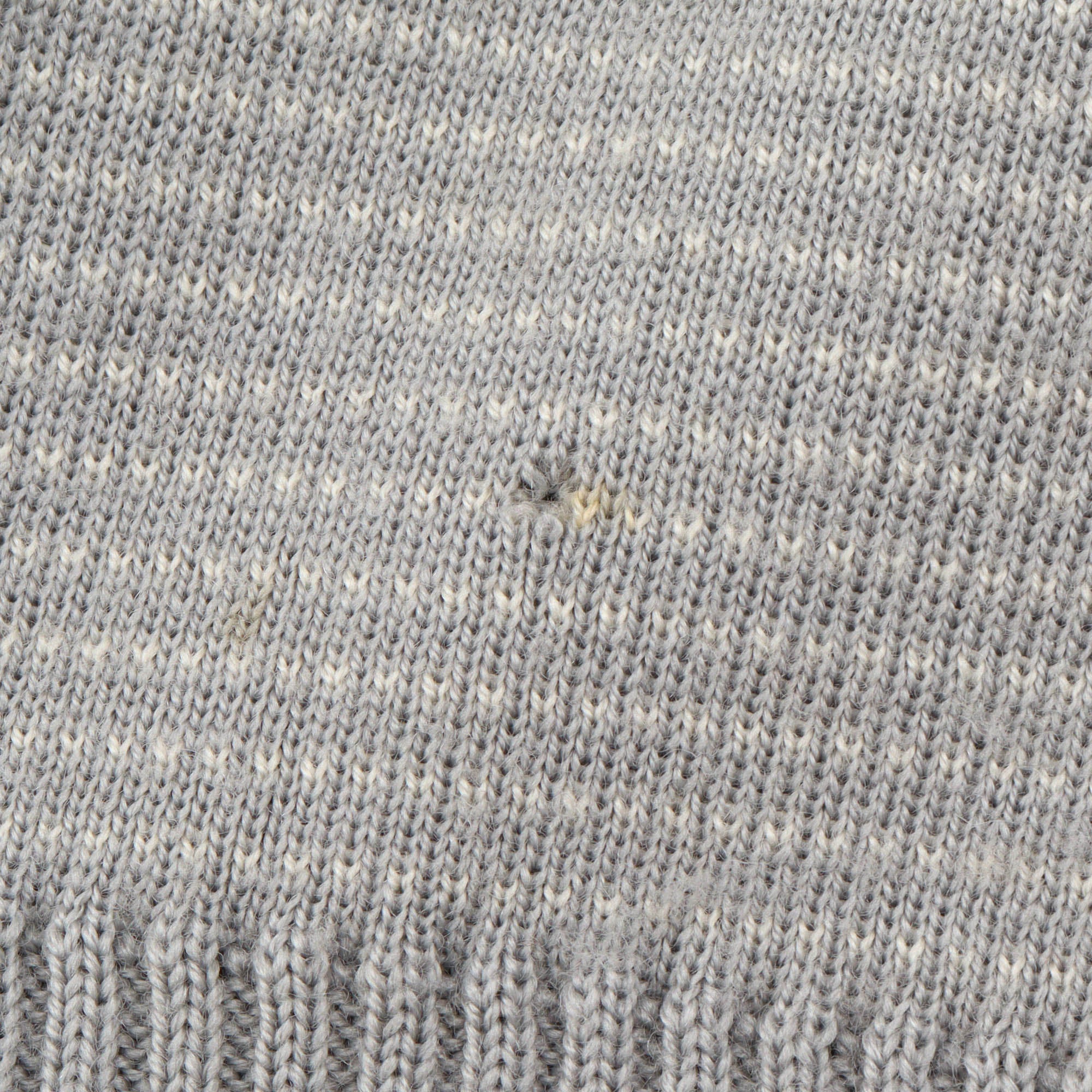 V-Neck Knit Wool Jumper - Image 4