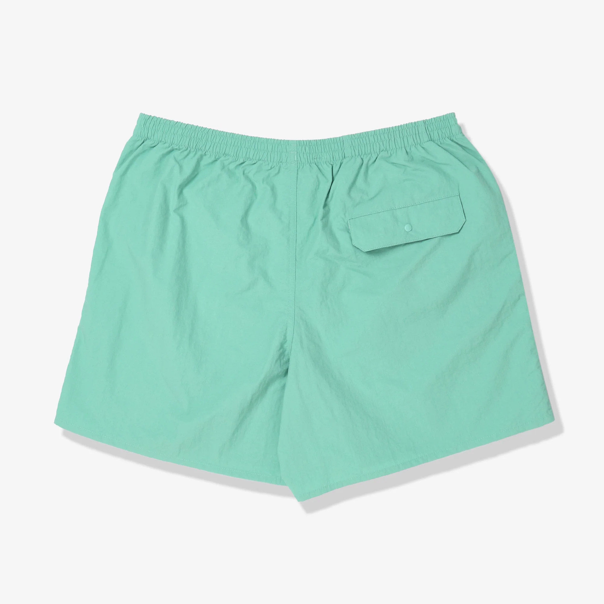 Versatile Nylon Shorts - Light Green - Image 2