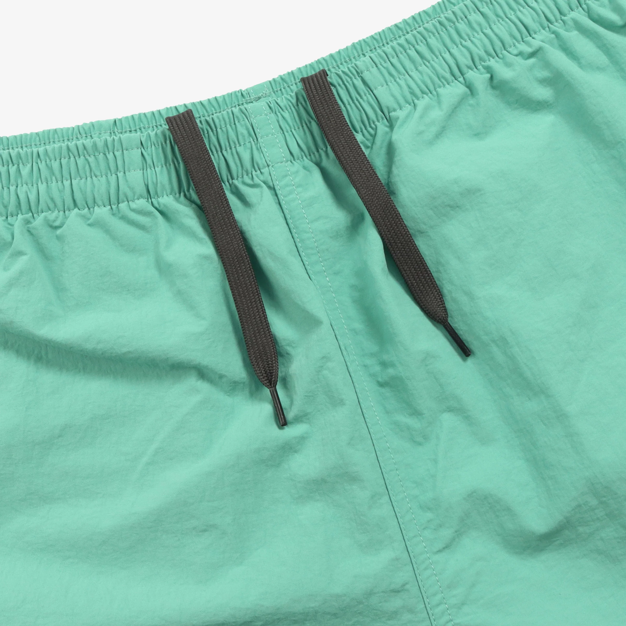 Versatile Nylon Shorts - Light Green - Image 3