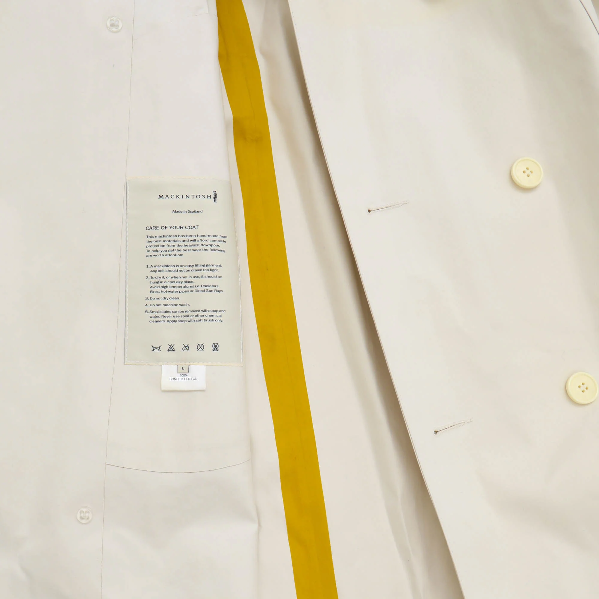 Vienna Bonded Cotton Trench Coat - Image 4