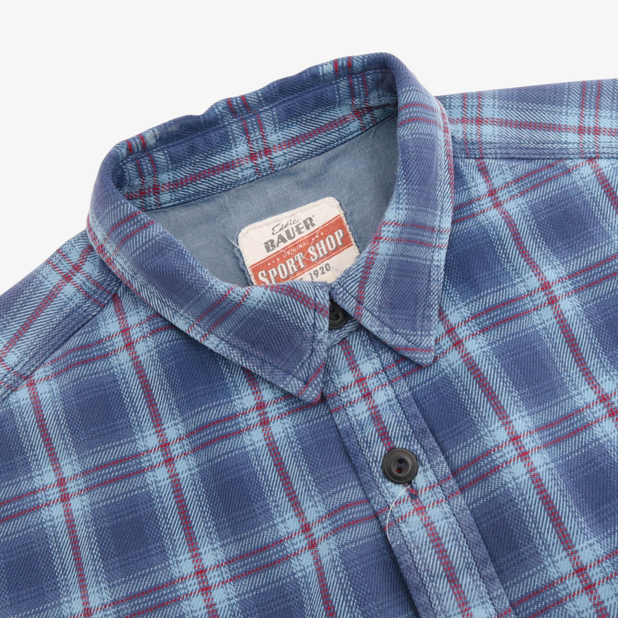 Vintage Flannel Work Shirt - Image 5