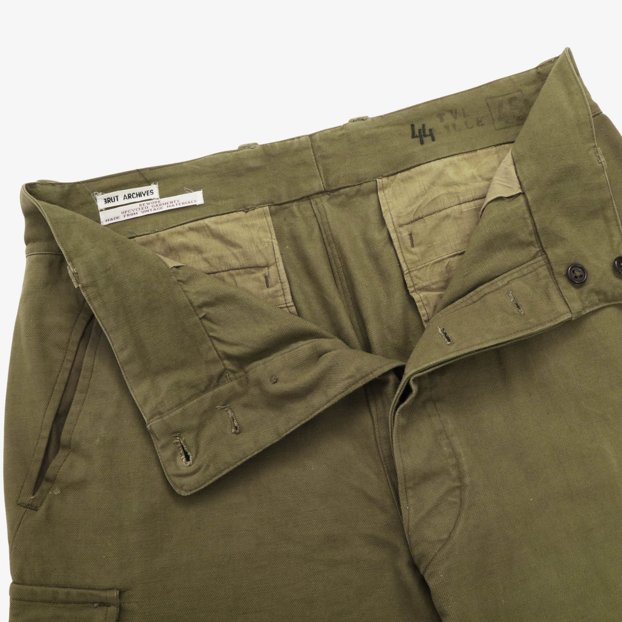 Vintage Military Cargo Pants (36W X 27.5L) - Image 3