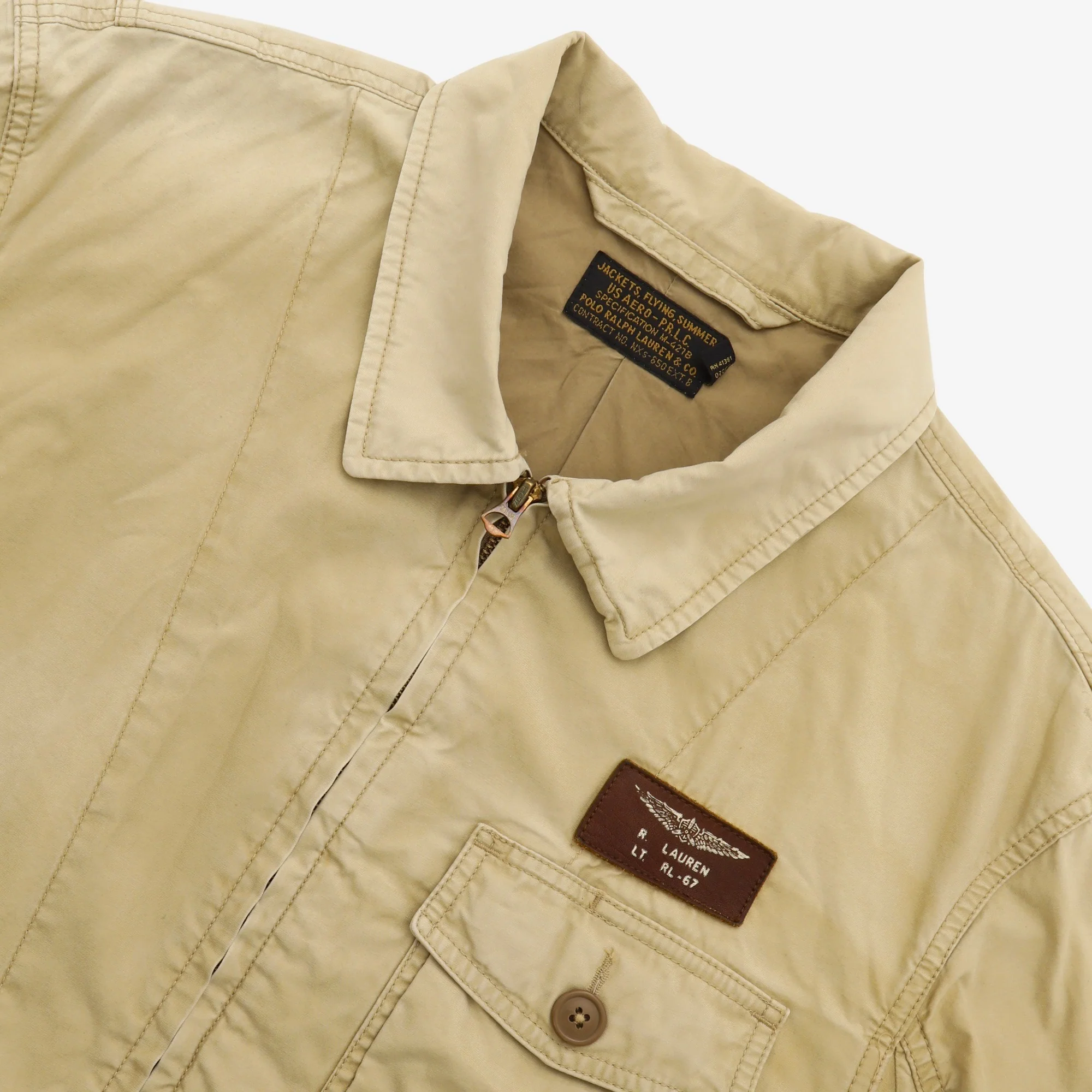 Vintage US Flight Jacket - Image 3