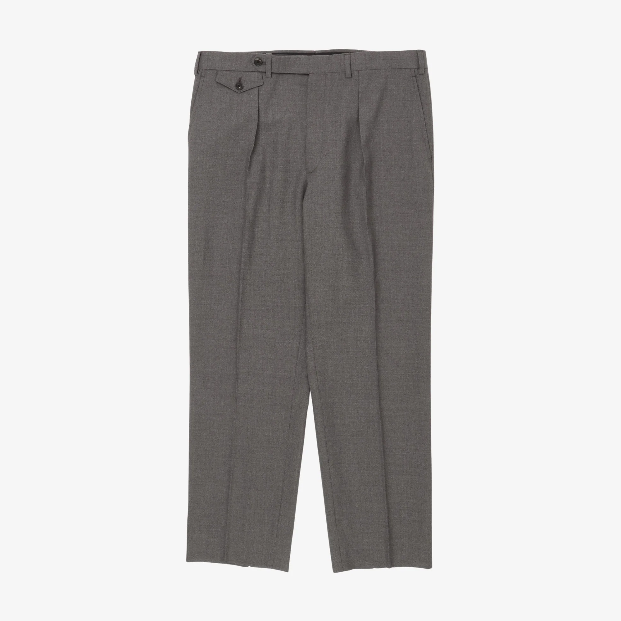 Waverly Pleated Wool Trousers (35W X 29.5L)