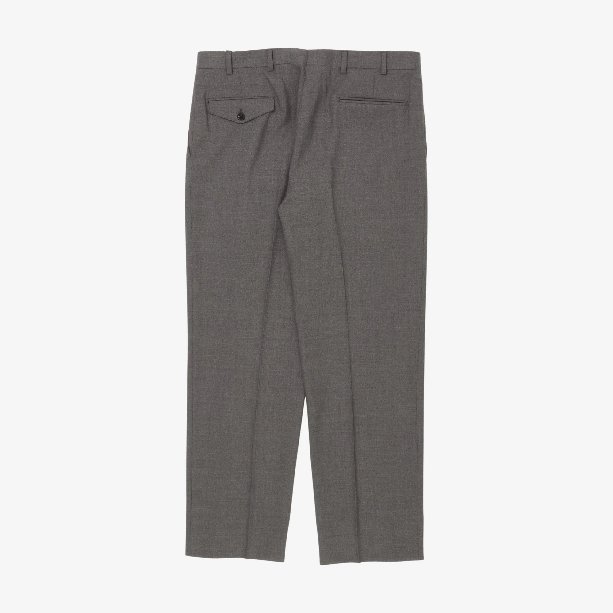 Waverly Pleated Wool Trousers (35W X 29.5L) - Image 2