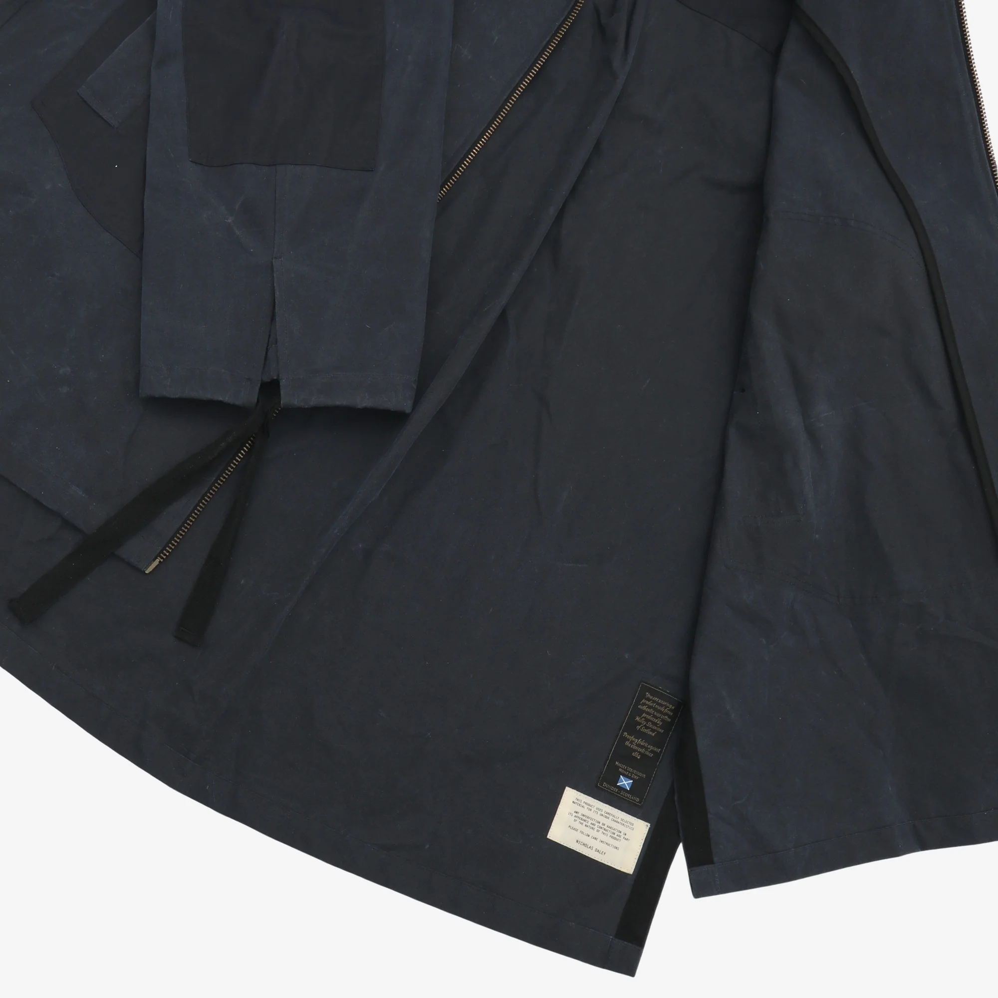 Waxed Hooded Smock - Image 4