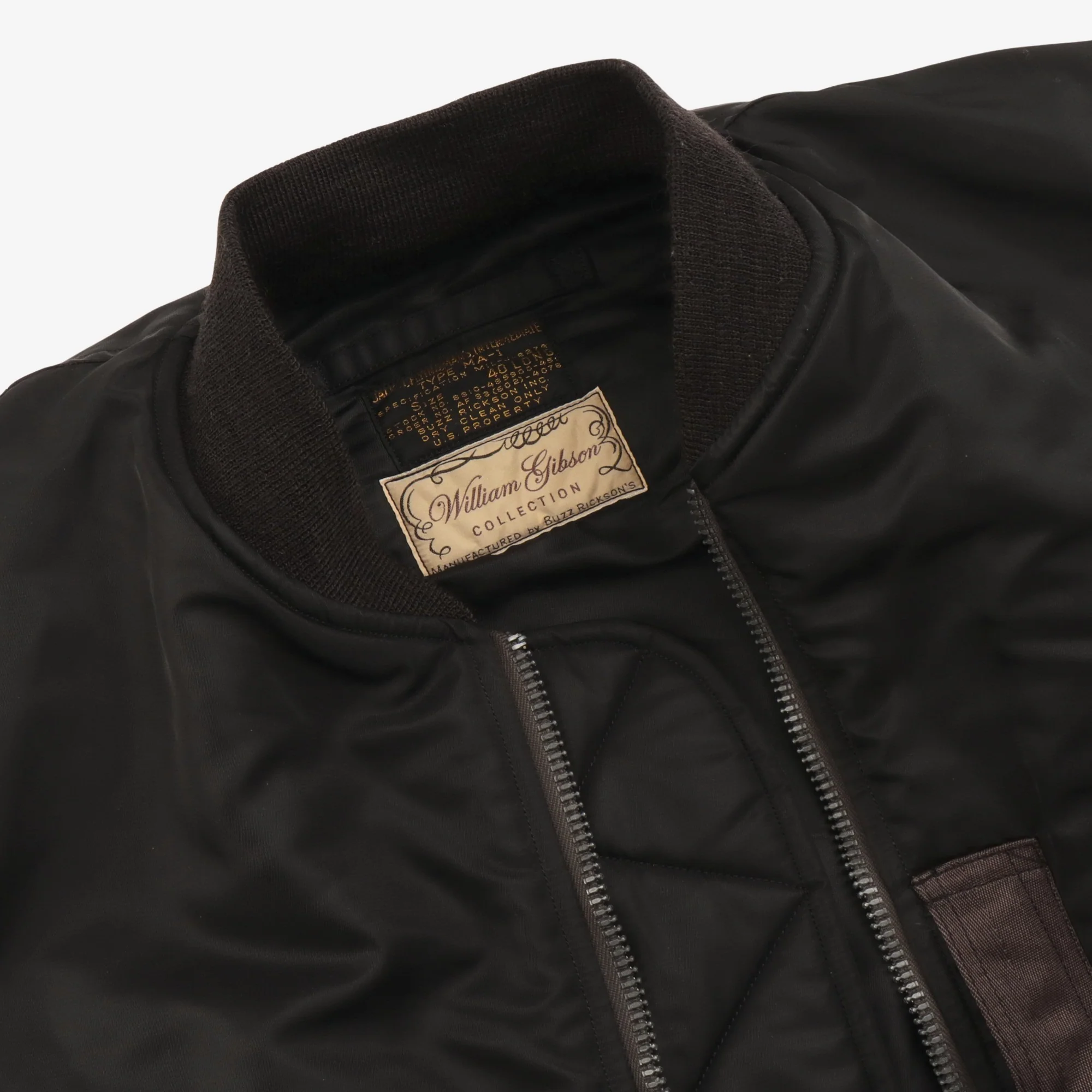 William Gibson MA-1 Albert Turner Jacket - Image 3
