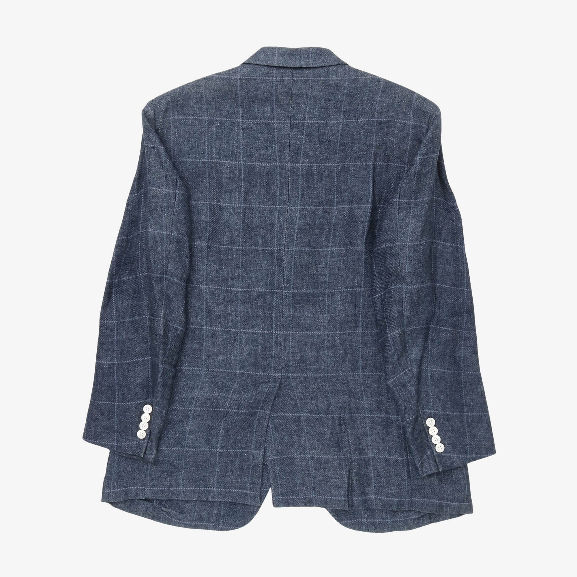 Windowpane Flax Jacket - Image 2