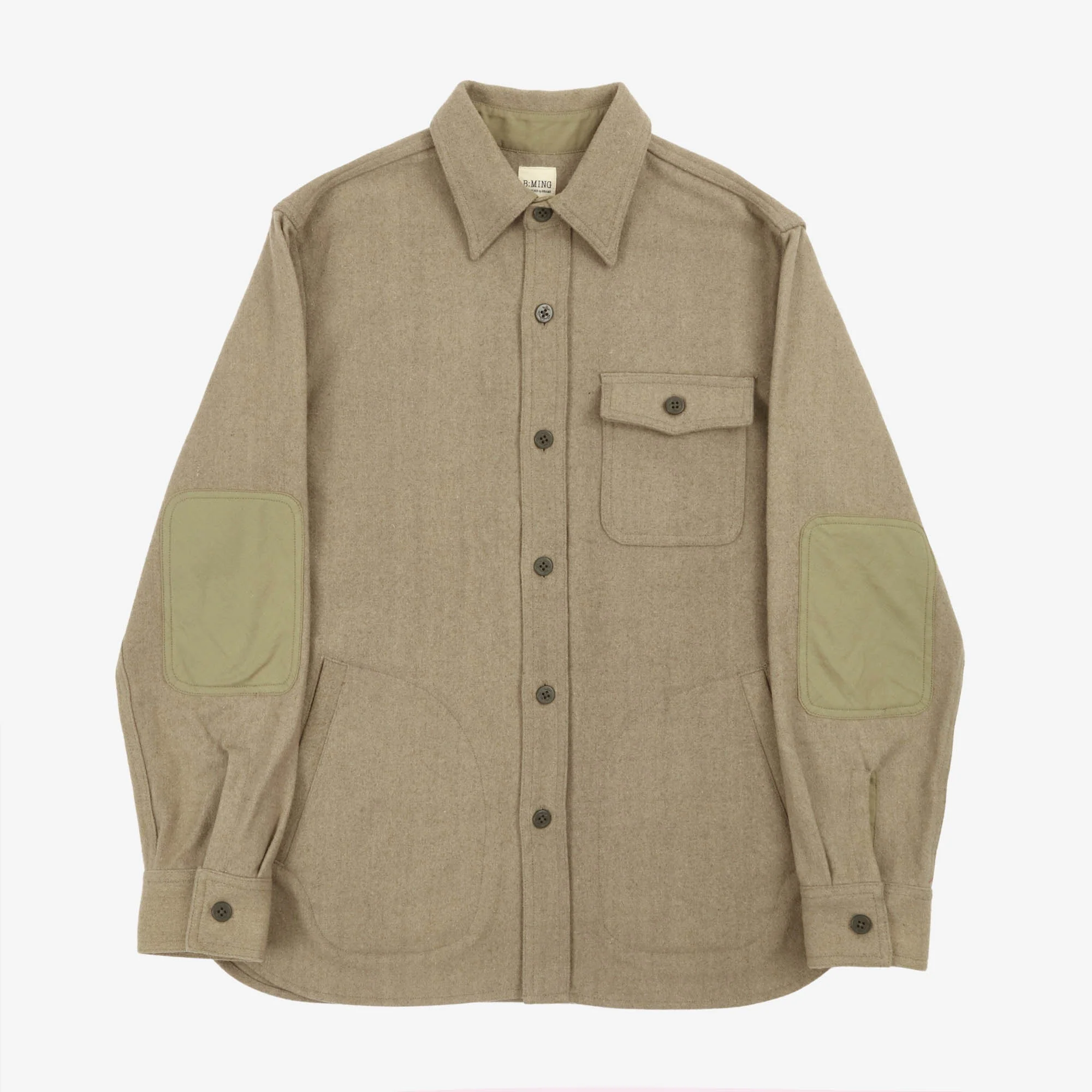 Wool 3 Pocket Overshirt (B:Ming)