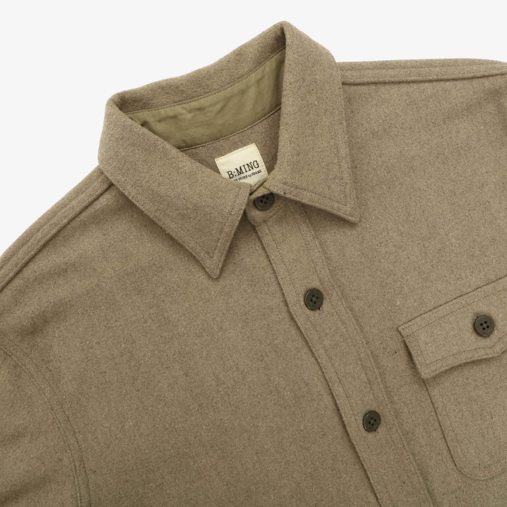 Wool 3 Pocket Overshirt (B:Ming) - Image 3