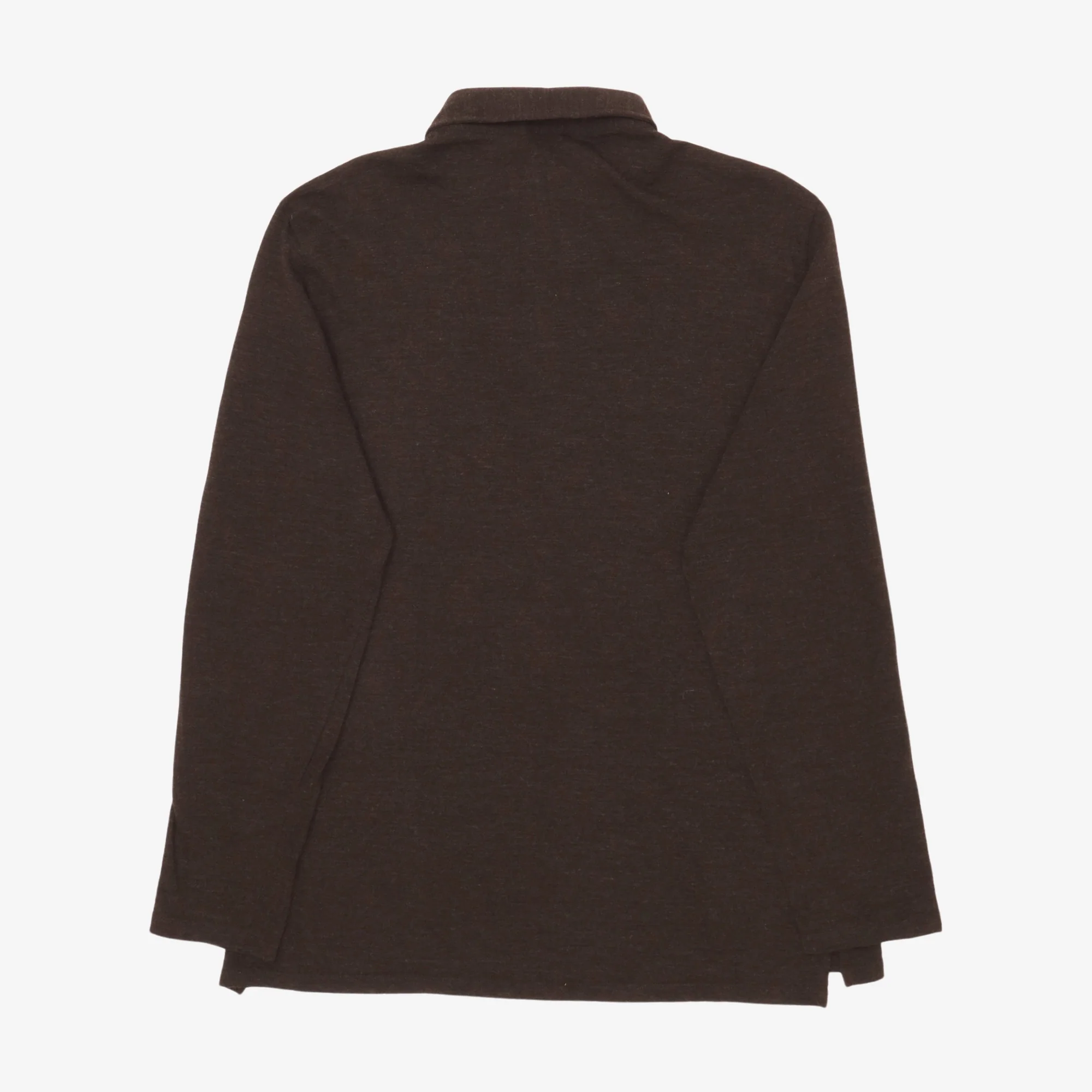 Wool Blend Polo LS - Image 2