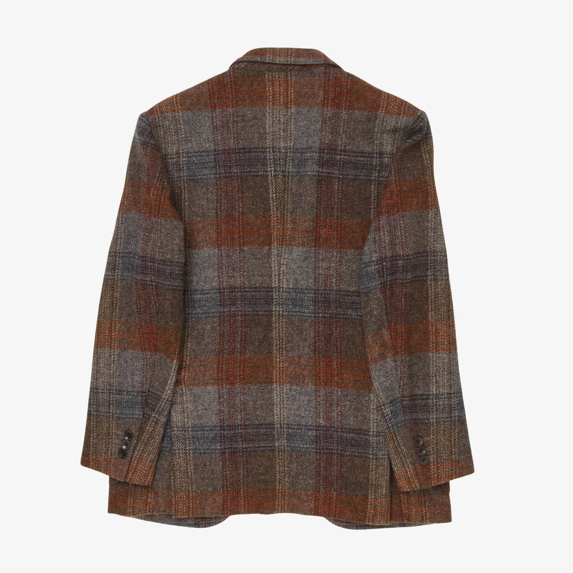 Wool Check Dover Jacket (Fits UK38) - Image 2