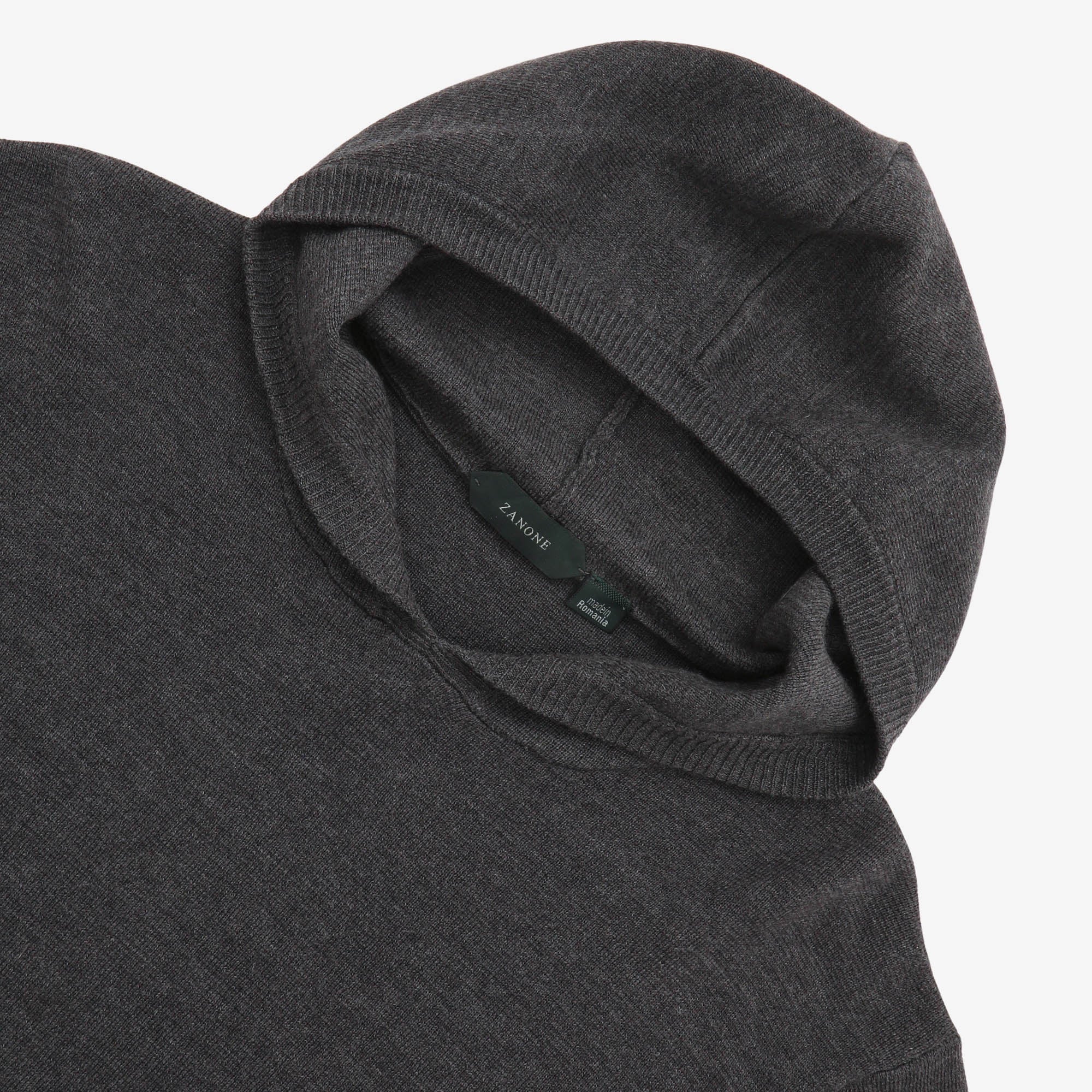 Wool Knit Hoodie - Image 3