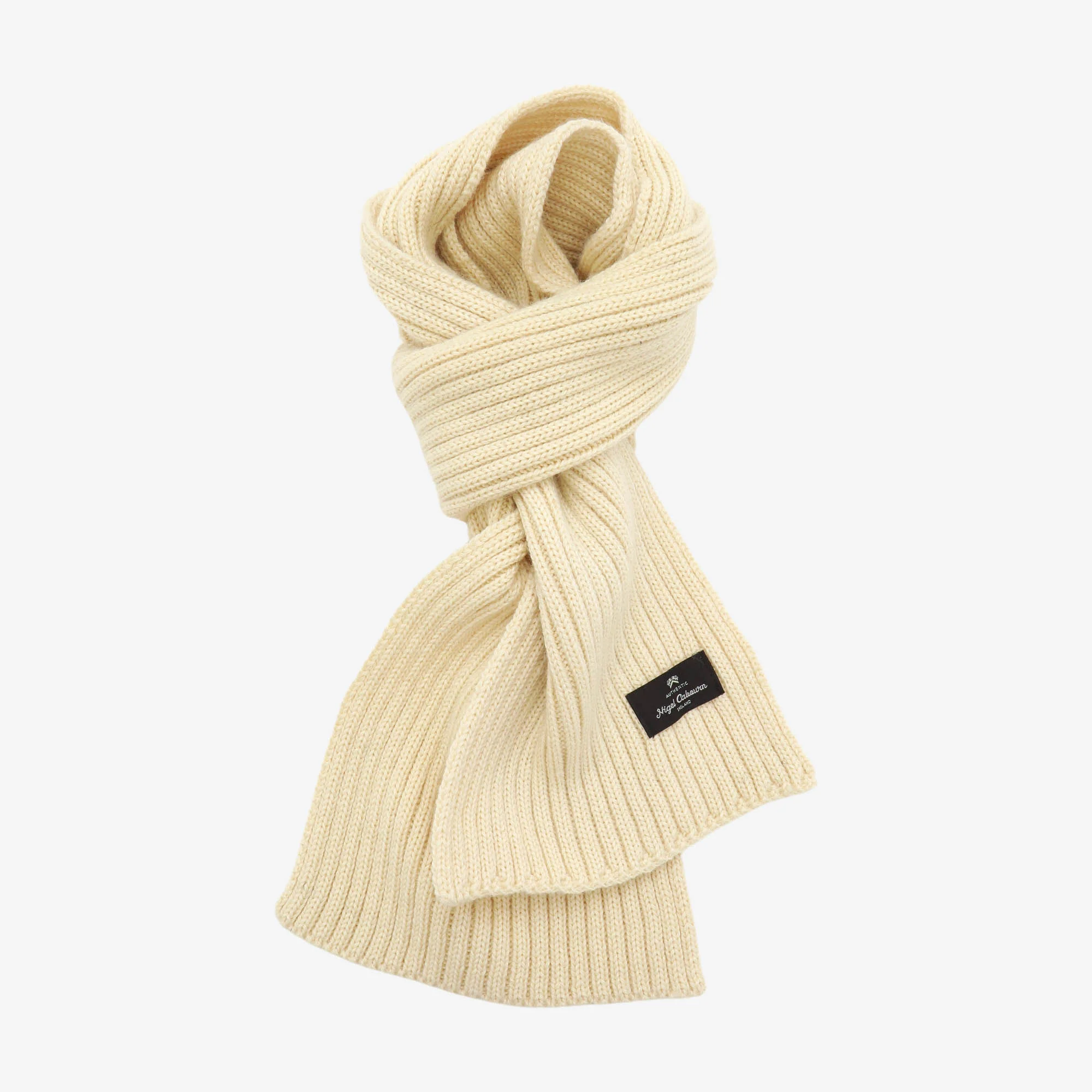 Wool Knit Scarf - Image 2