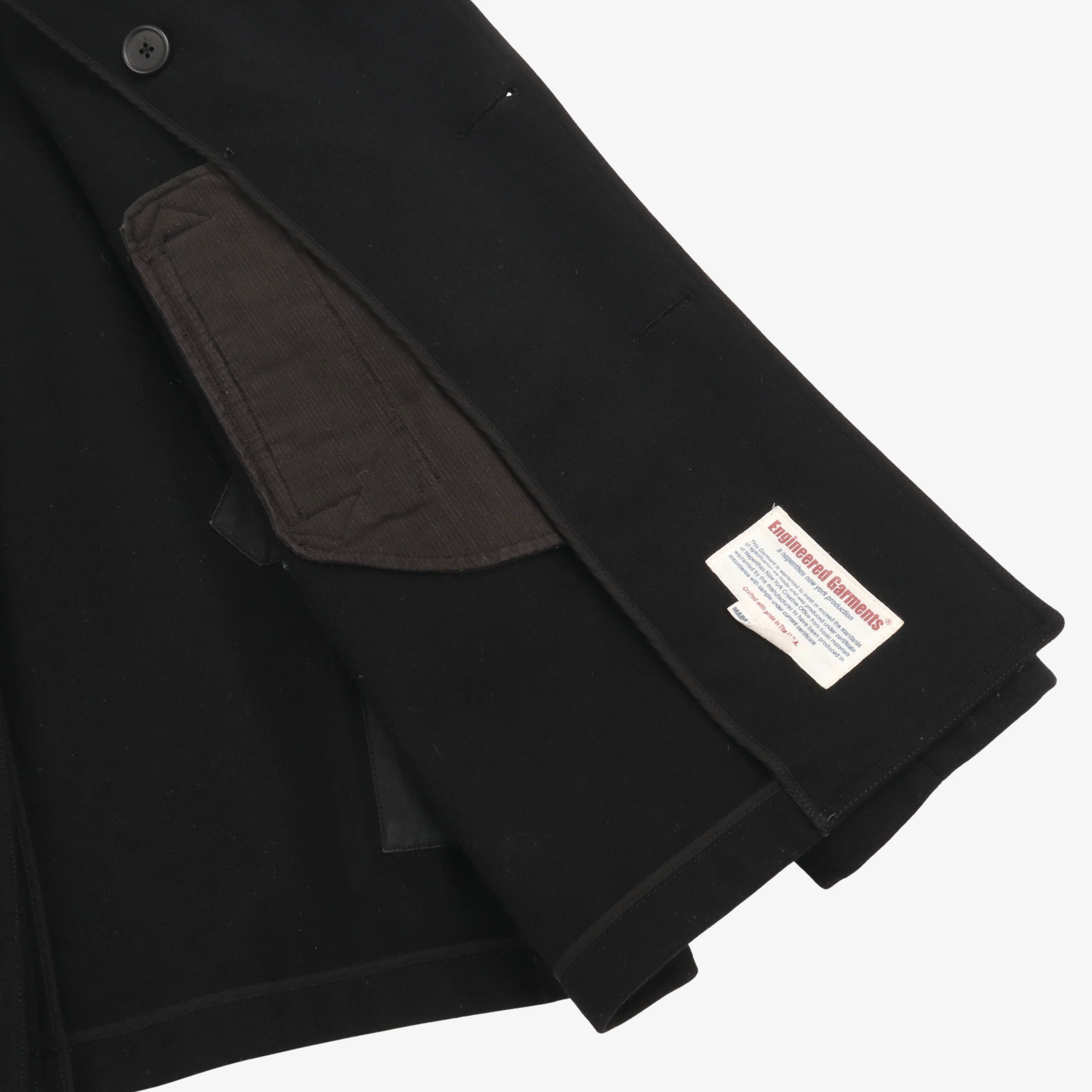 Wool Pea Coat - Image 4