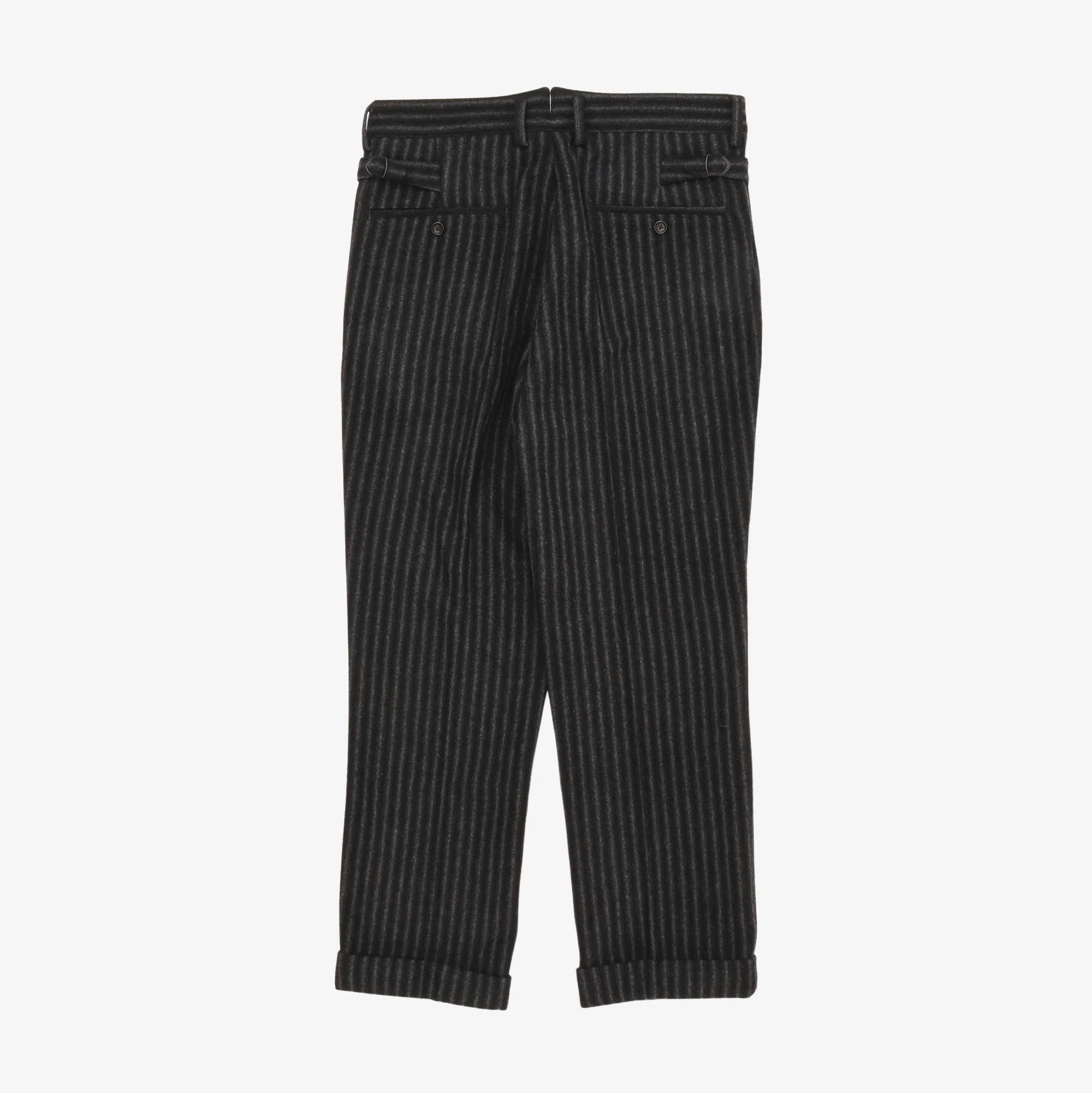 Wool Stripe Trousers (36W X 30L) - Image 2