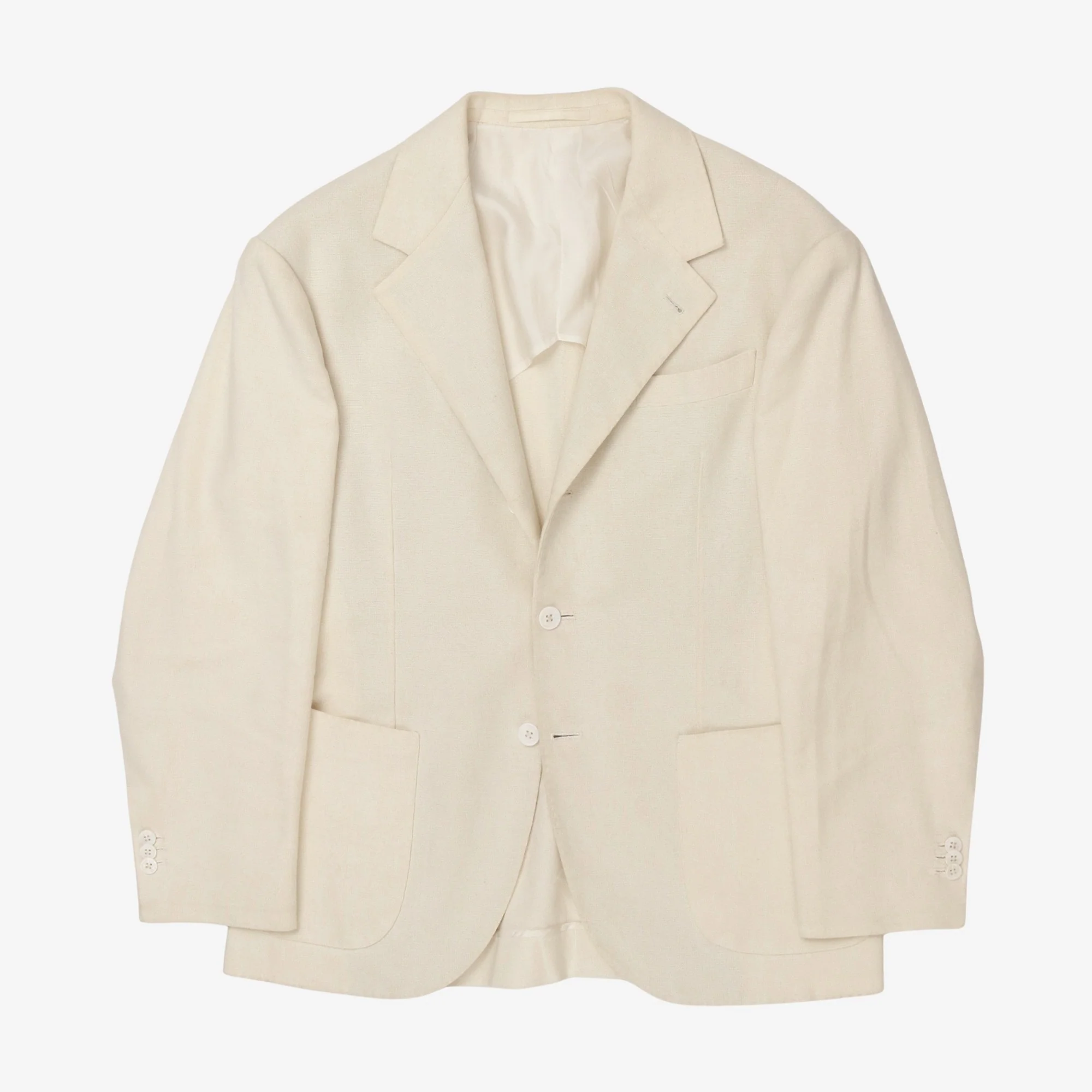 Bespoke Linen Canvas Blazer