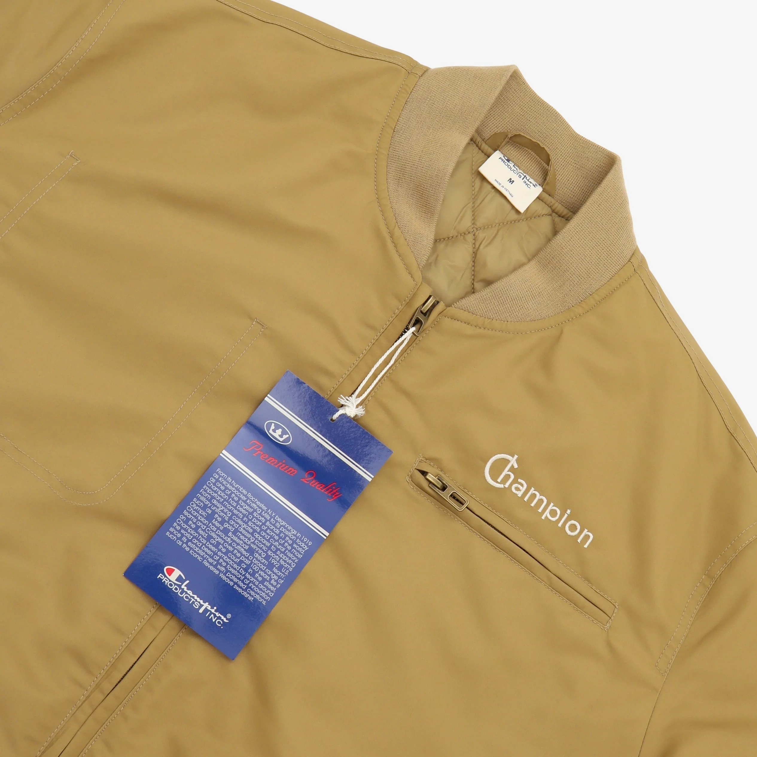 Zip Up Bomber Jacket - Image 3